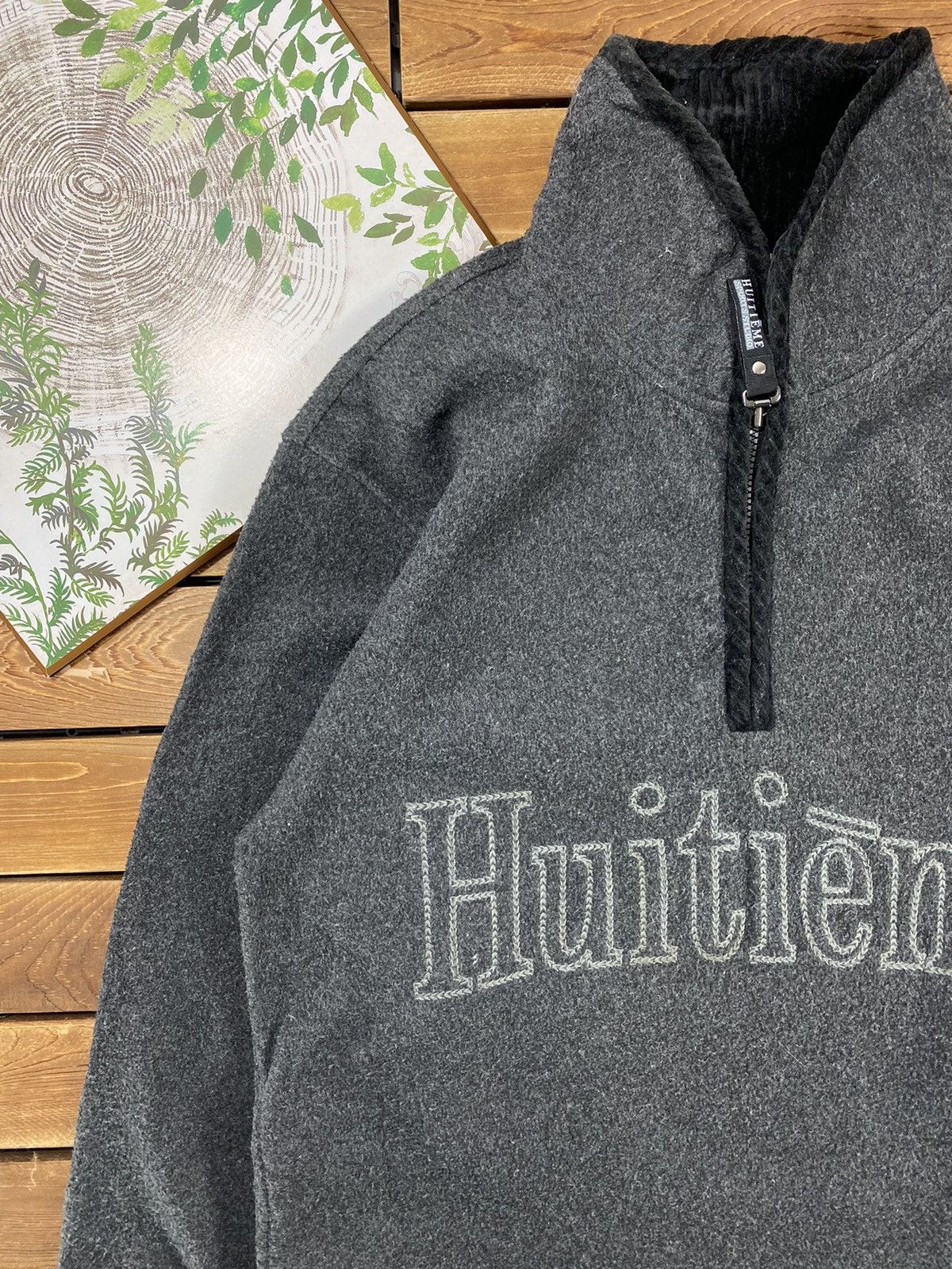 Japanese Brand × Vintage Vintage Huitieme 8e Japanese Brand Big Logo Size M Size M / US 6-8 / IT 42-44 - 6 Thumbnail