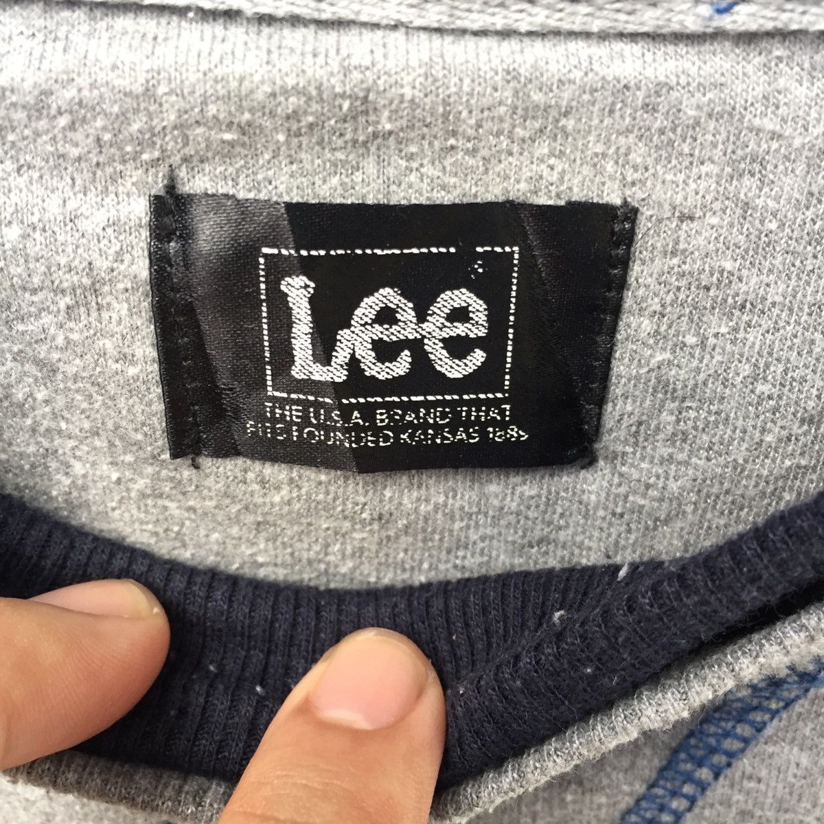 Japanese Brand × Lee × Vintage Vintage Lee 90's Full Print spell out nice design Streetwear Size US M / EU 48-50 / 2 - 3 Thumbnail