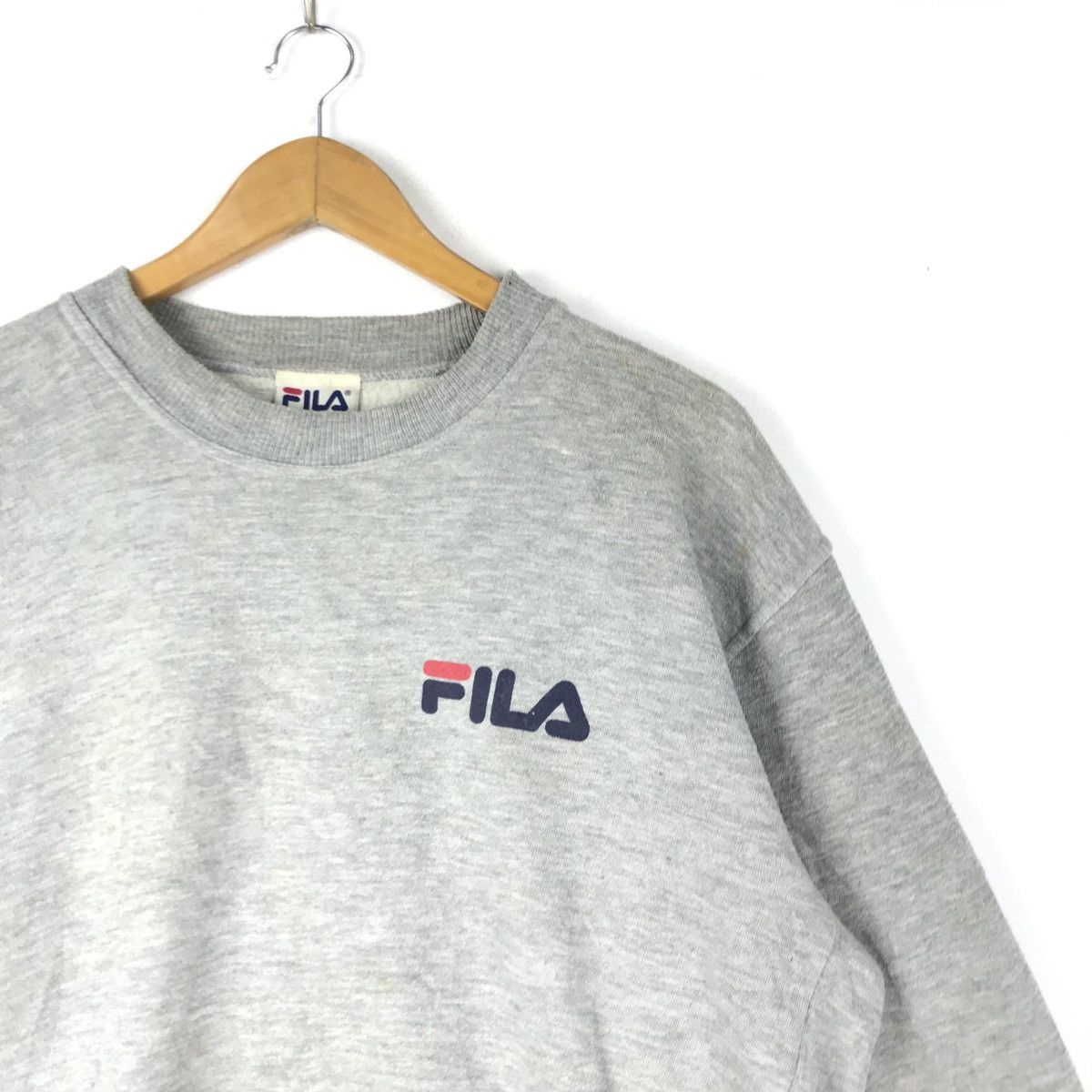 Fila × Vintage Vintage Fila Biele Italia Big logo spell out nice design Size US M / EU 48-50 / 2 - 2 Thumbnail
