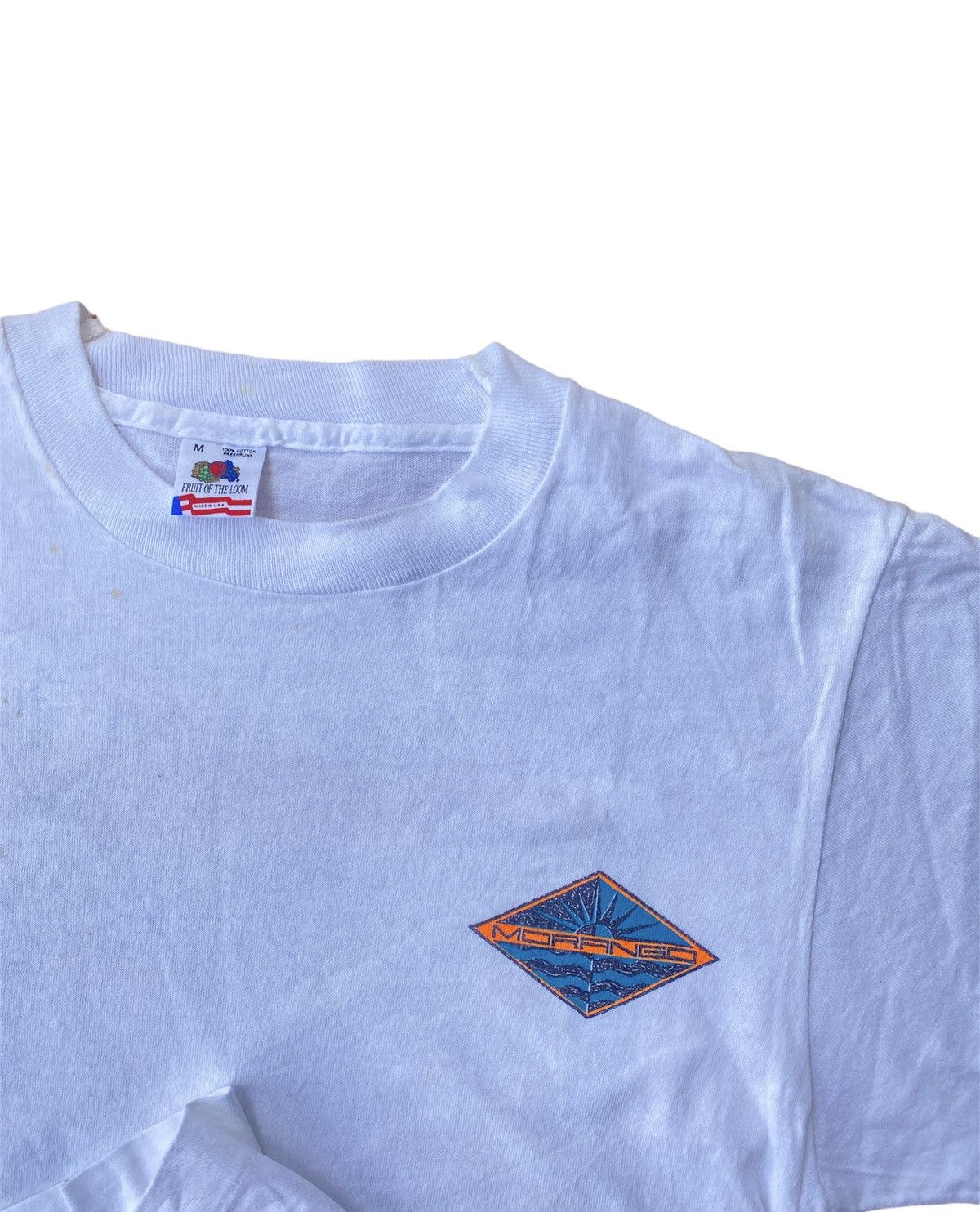 Fruit Of The Loom × Vintage Vintage 90s Fruit Of The Loom Shirt Morango Tribe Surfing Size US M / EU 48-50 / 2 - 3 Thumbnail