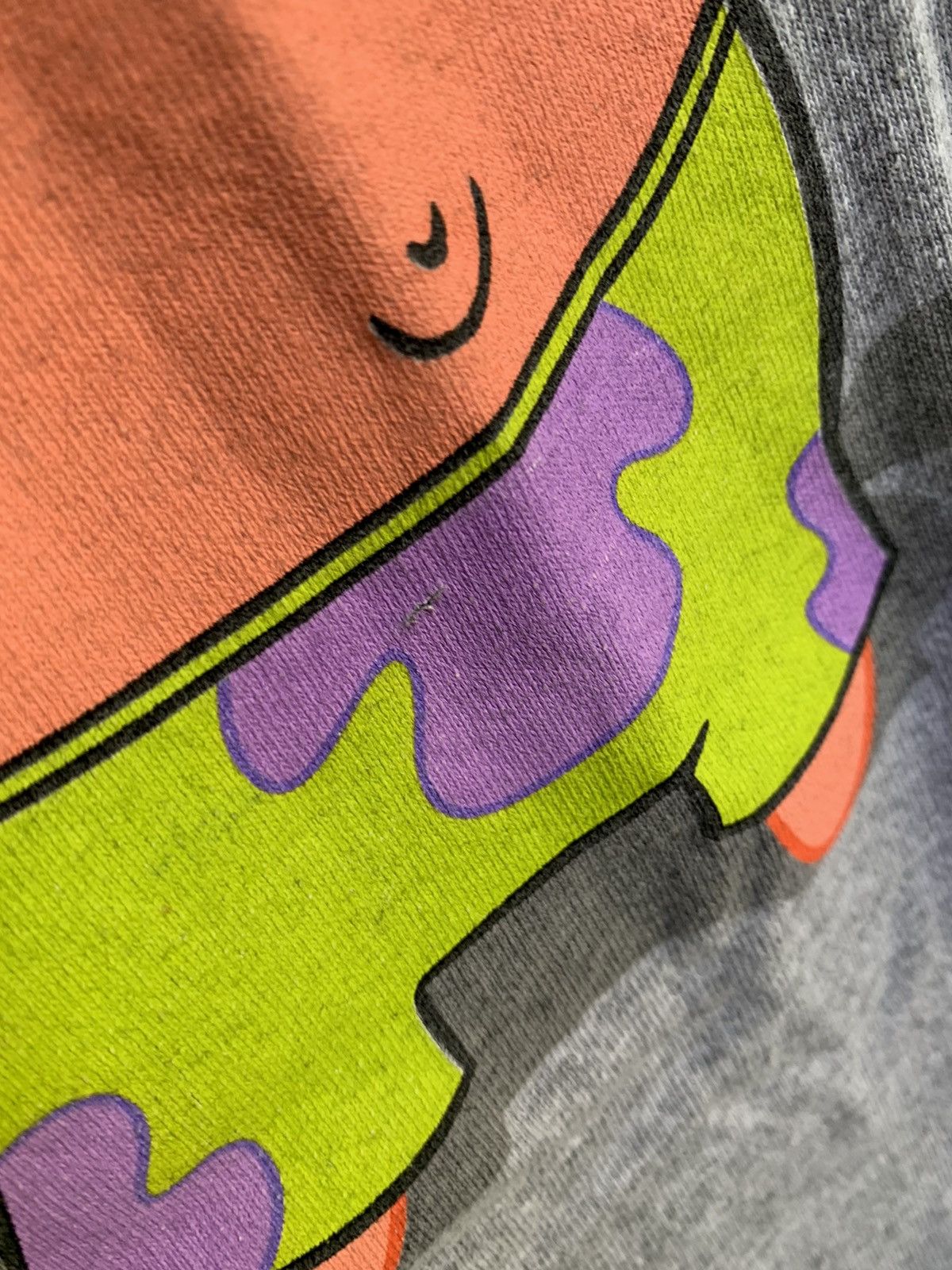 Nickelodeon Vintage Y2K Nickelodeon SpongeBob Patrick Star tee Grey Size US L / EU 52-54 / 3 - 4 Thumbnail