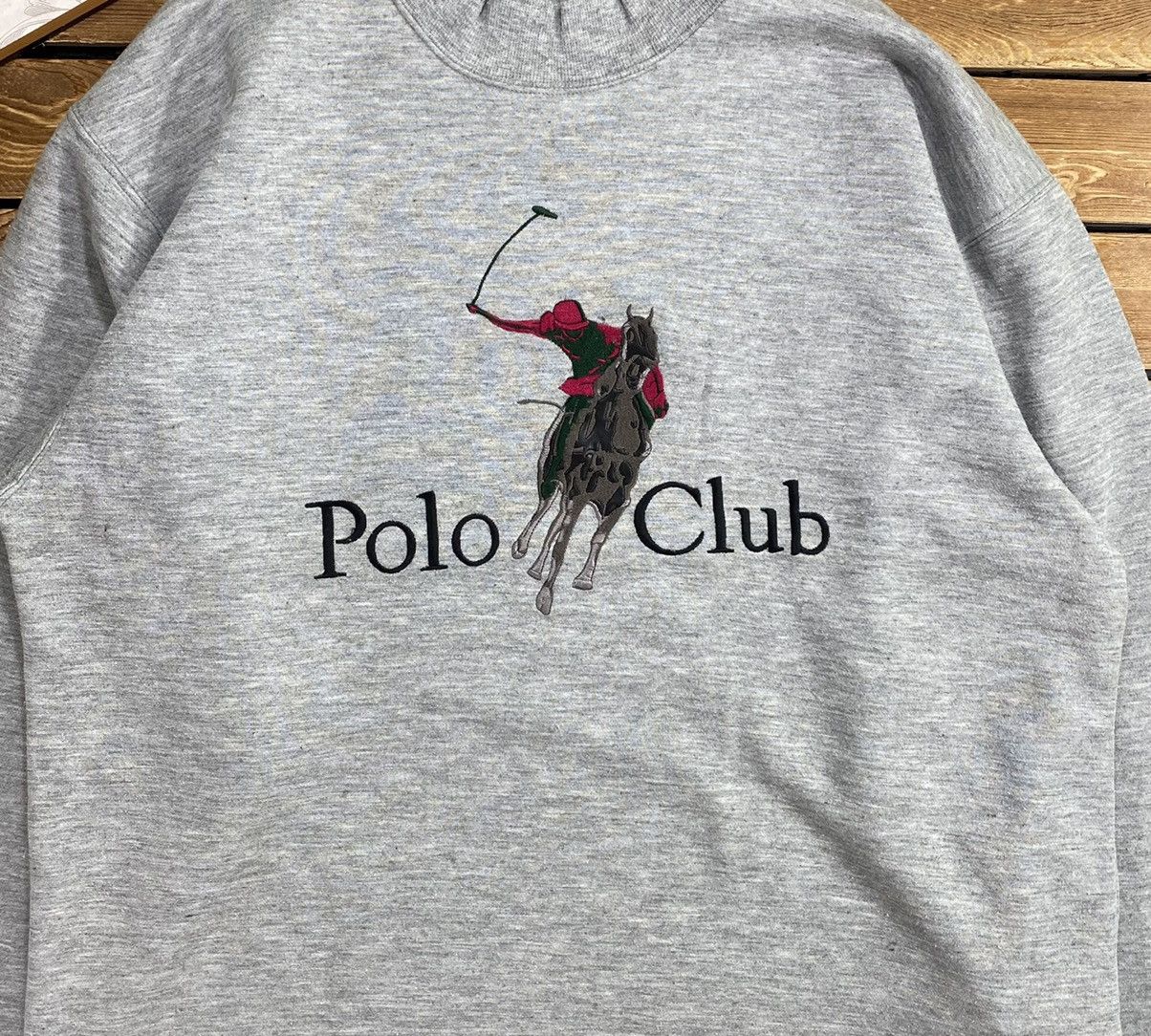 Japanese Brand × Vintage Vintage Polo Club Big Logo Size 160 Sweatshirt Fit M Size US M / EU 48-50 / 2 - 7 Thumbnail