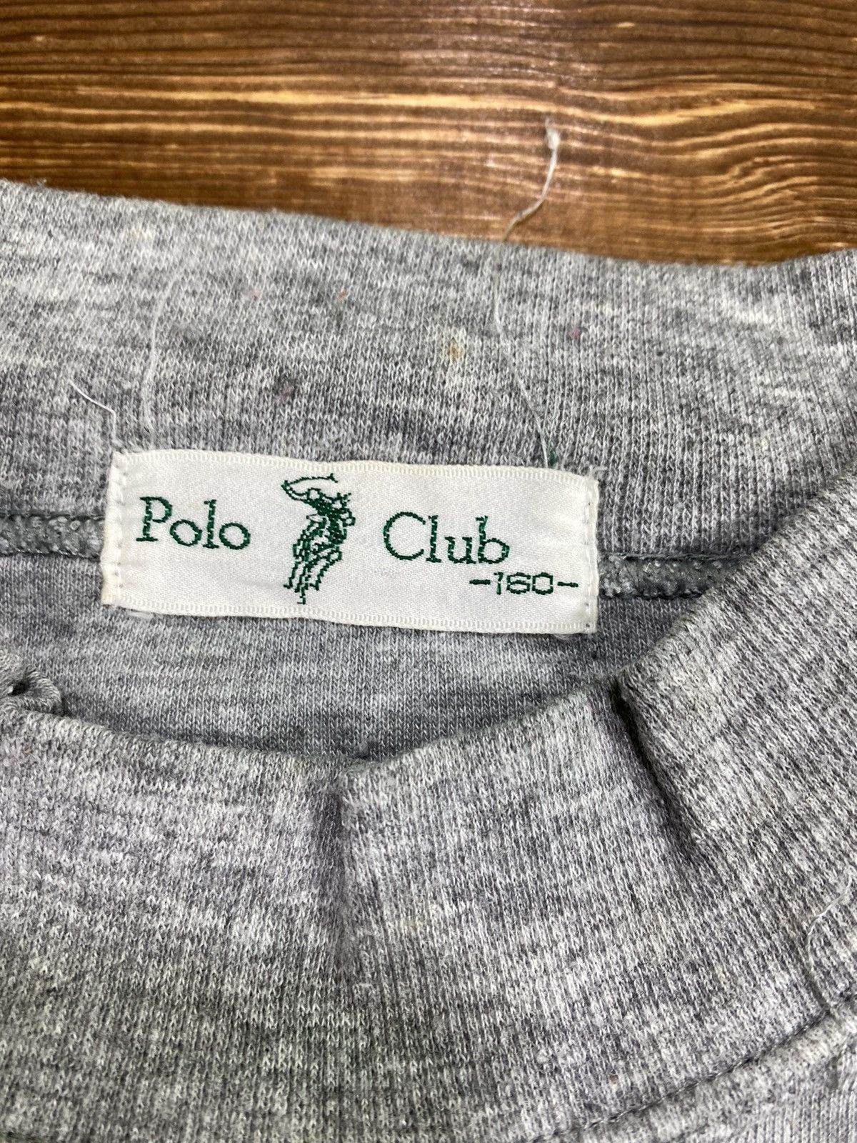Japanese Brand × Vintage Vintage Polo Club Big Logo Size 160 Sweatshirt Fit M Size US M / EU 48-50 / 2 - 8 Thumbnail