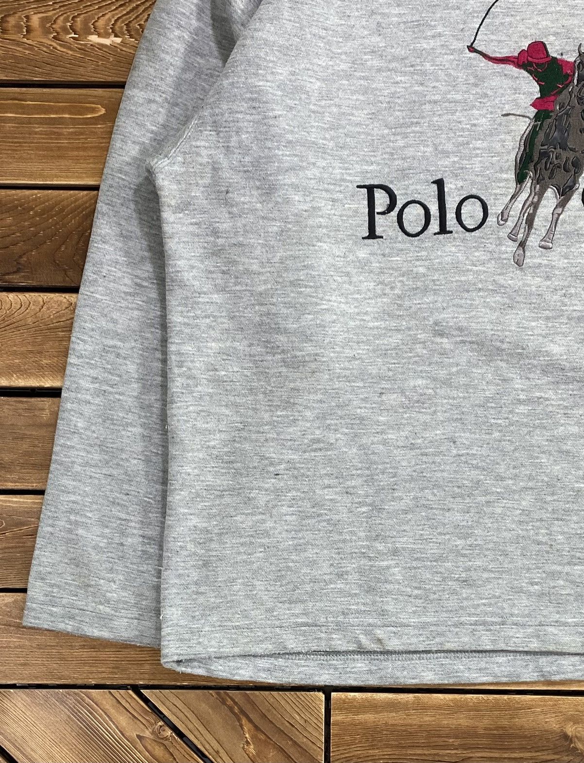 Japanese Brand × Vintage Vintage Polo Club Big Logo Size 160 Sweatshirt Fit M Size US M / EU 48-50 / 2 - 4 Thumbnail