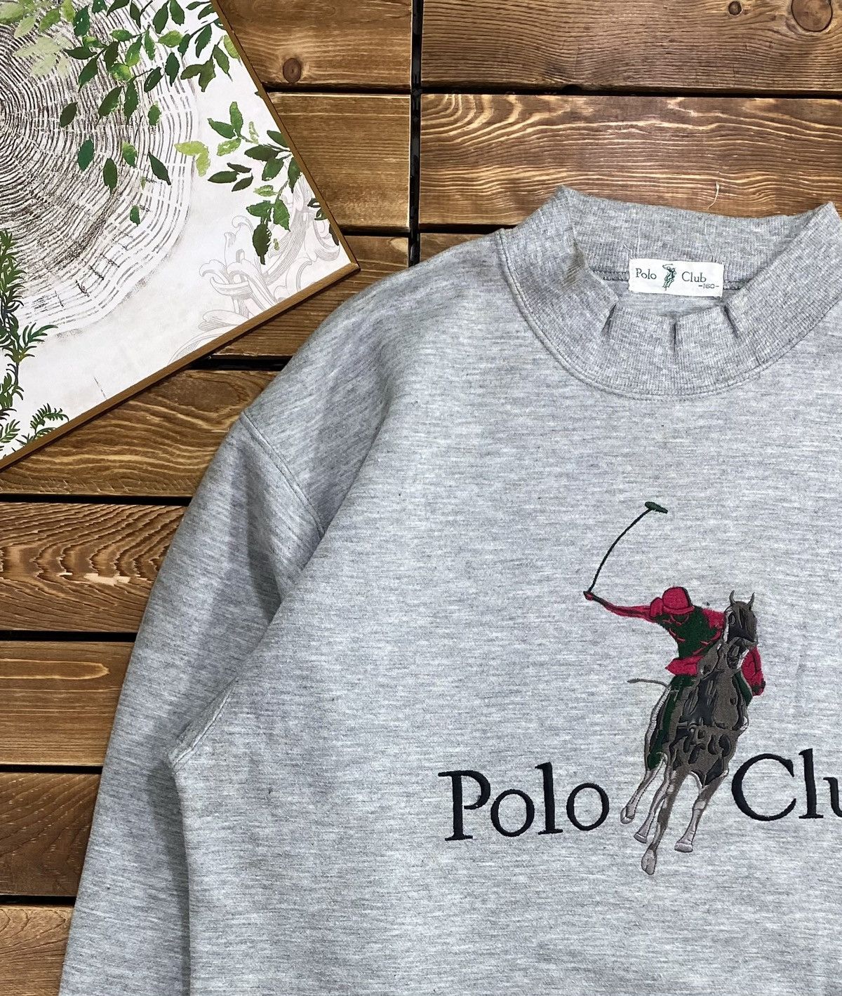 Japanese Brand × Vintage Vintage Polo Club Big Logo Size 160 Sweatshirt Fit M Size US M / EU 48-50 / 2 - 6 Thumbnail