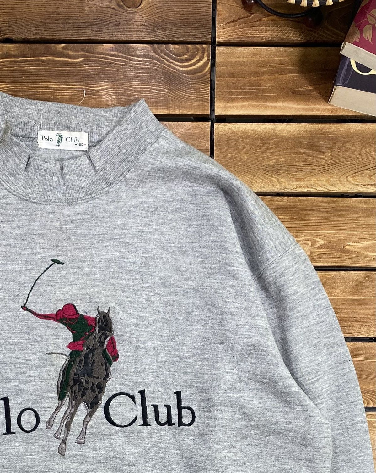 Japanese Brand × Vintage Vintage Polo Club Big Logo Size 160 Sweatshirt Fit M Size US M / EU 48-50 / 2 - 5 Thumbnail