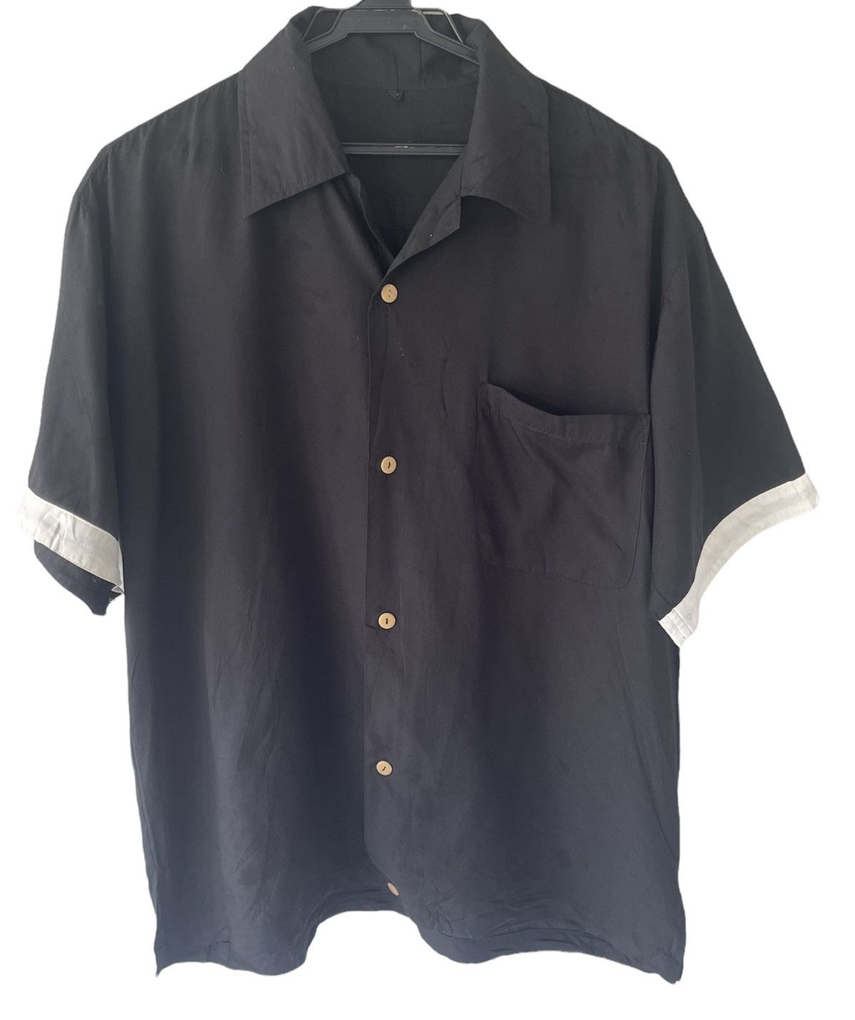 Vintage VINTAGE SUKAJAN SHIRT BUTTON UP RAYON JAPAN Size US M / EU 48-50 / 2 - 2 Thumbnail