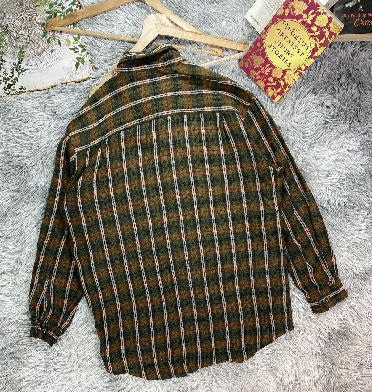 Flannel × Japanese Brand × Vintage Vintage Flannel 90s 80s Sirzest Japanese Brand Size L Size US L / EU 52-54 / 3 - 6 Thumbnail