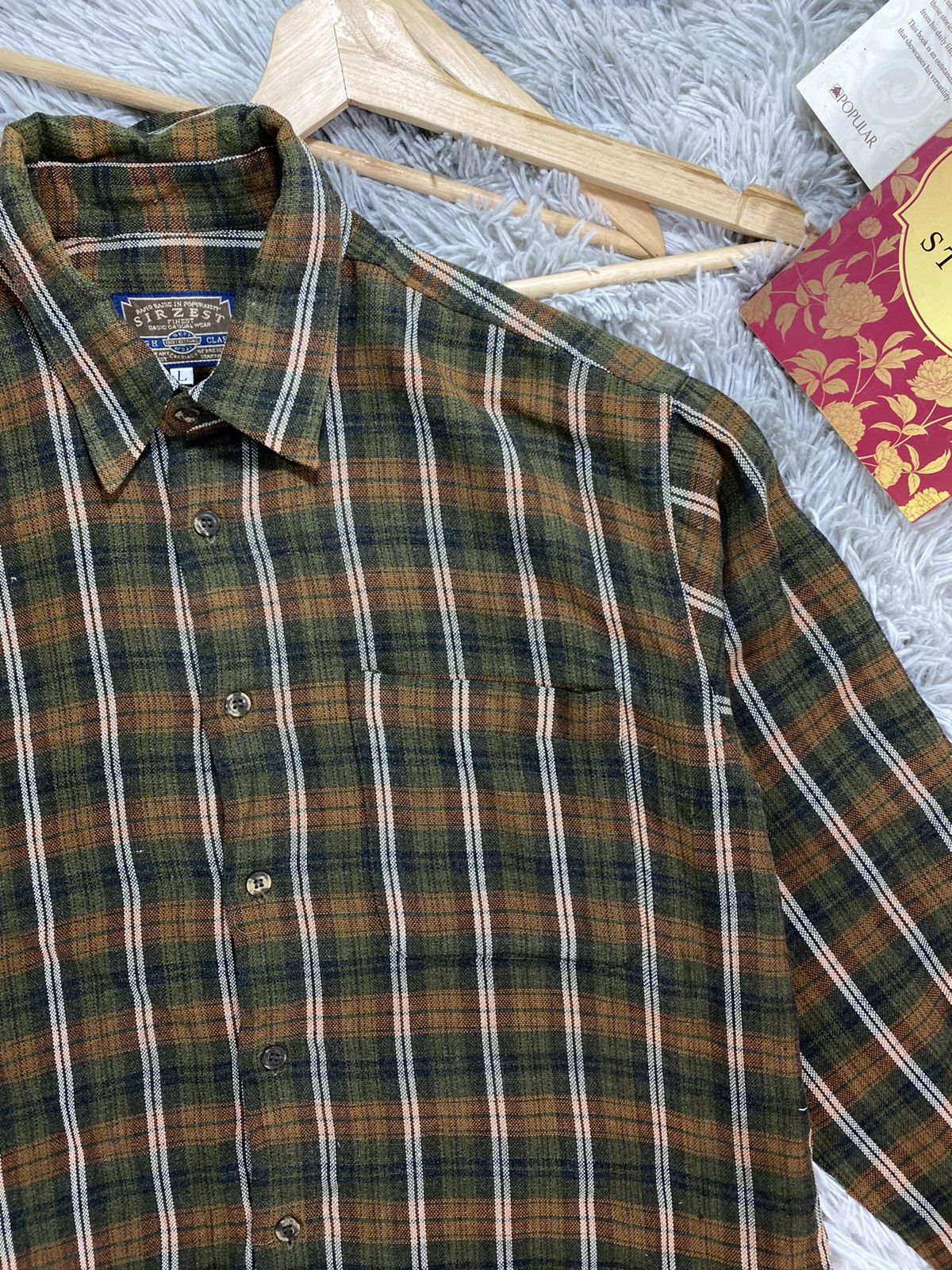 Flannel × Japanese Brand × Vintage Vintage Flannel 90s 80s Sirzest Japanese Brand Size L Size US L / EU 52-54 / 3 - 4 Thumbnail