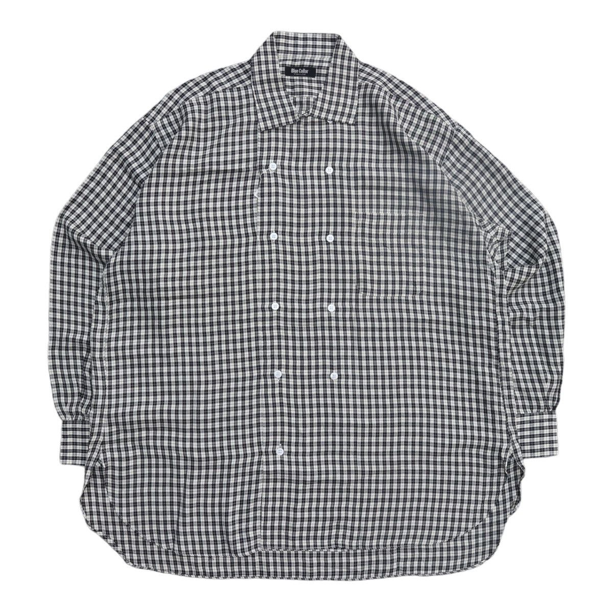 Vintage Yohji Yamamoto Regulation Button Up Shirt Dress Womens Size M