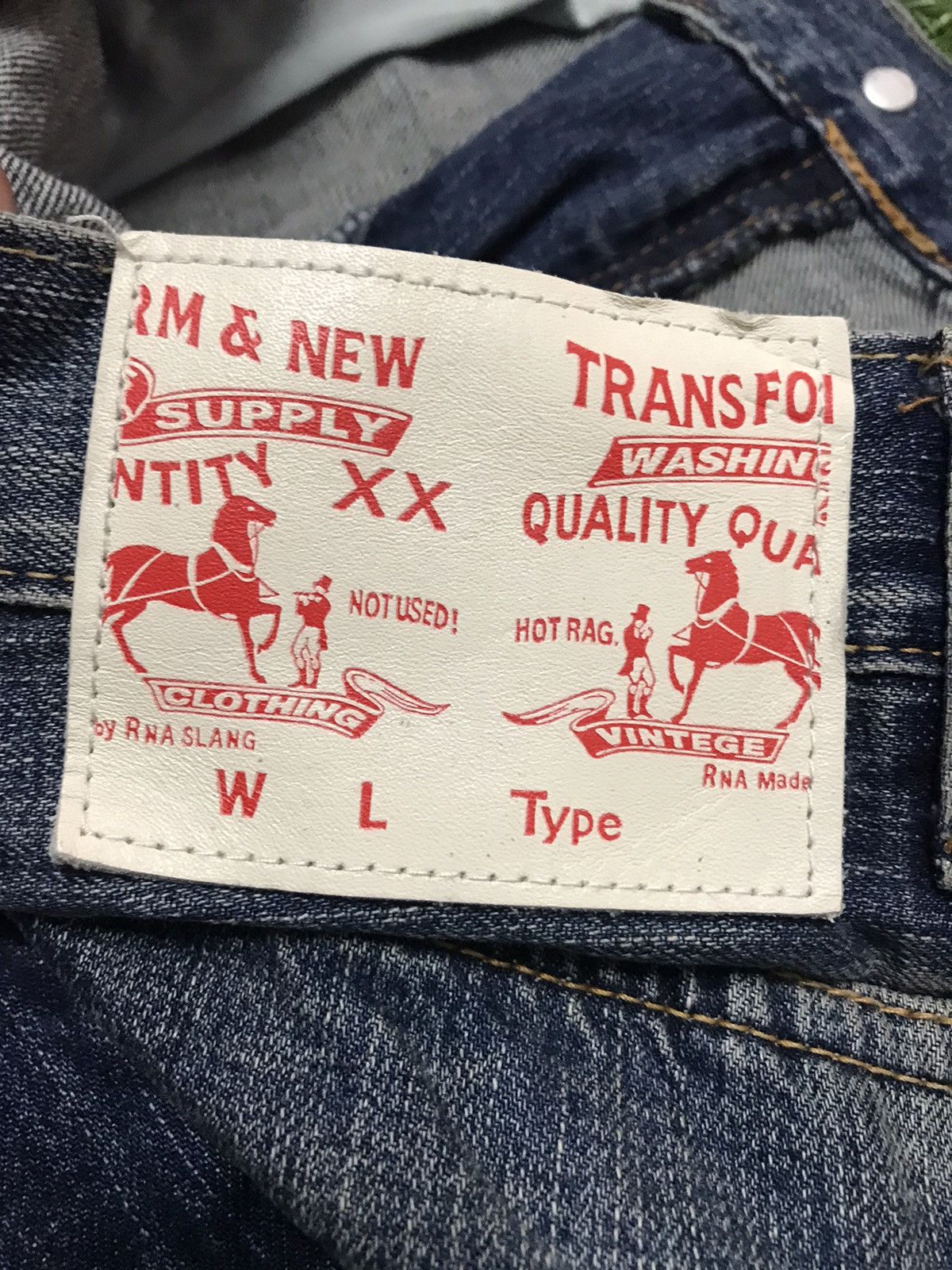 Japanese Brand RARE‼️‼️ RNA Double Waist Baggy Punk Style Jeans Size US 31 - 10 Thumbnail