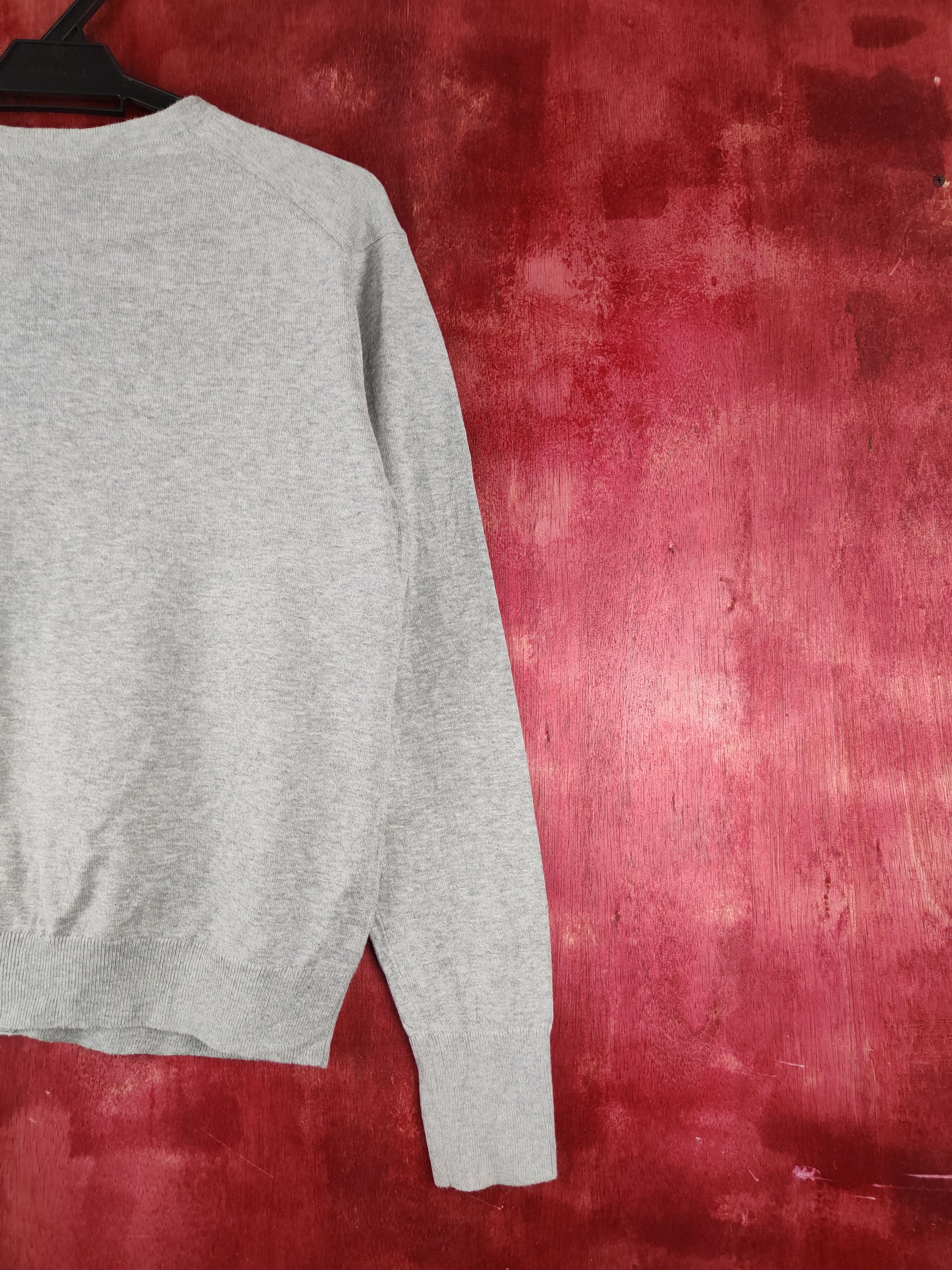 Japanese Brand × Uniqlo Uniqlo Gray Knitwear Cardigan thin japan vintage #S1233 Size L / US 10 / IT 46 - 9 Thumbnail