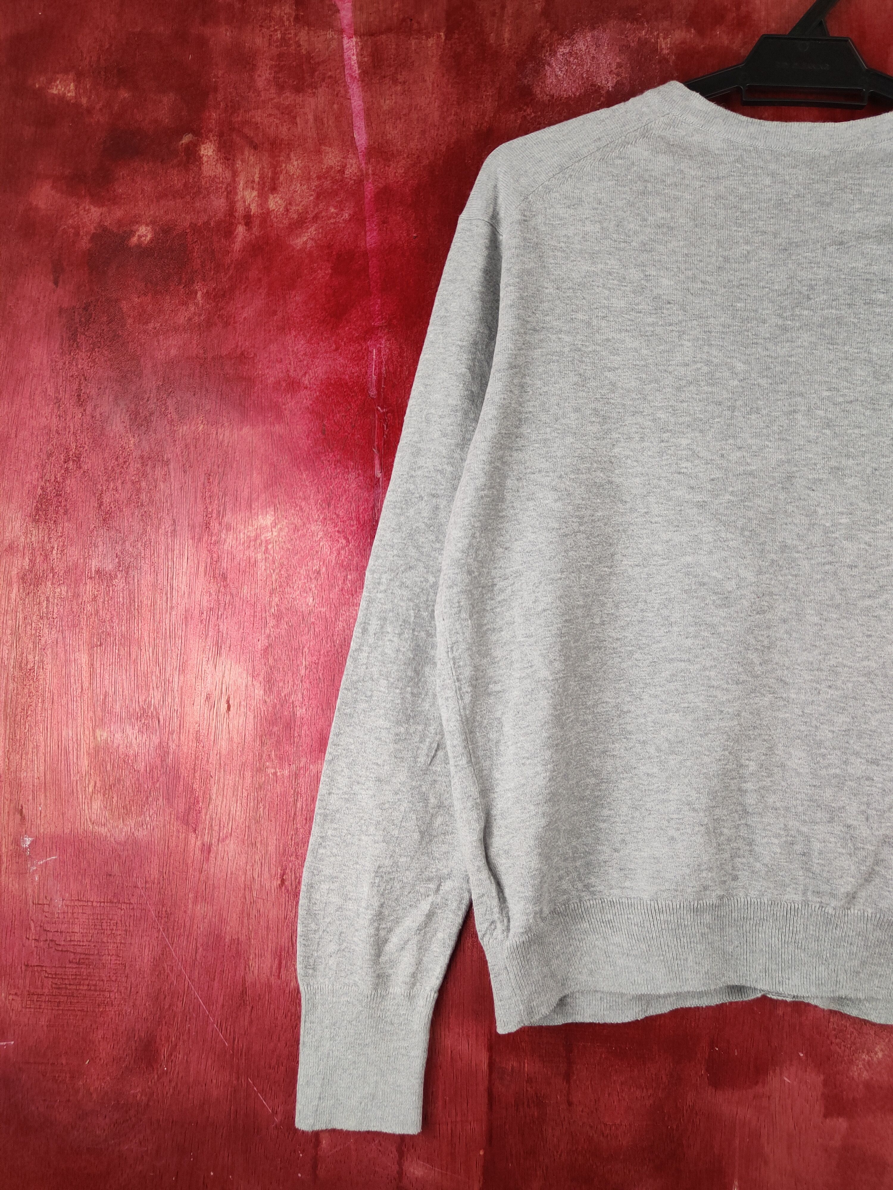 Japanese Brand × Uniqlo Uniqlo Gray Knitwear Cardigan thin japan vintage #S1233 Size L / US 10 / IT 46 - 8 Thumbnail