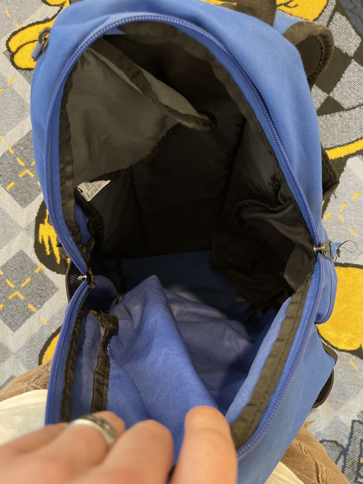 Nike Vintage Y2K Nike School Backpack Size ONE SIZE - 4 Thumbnail