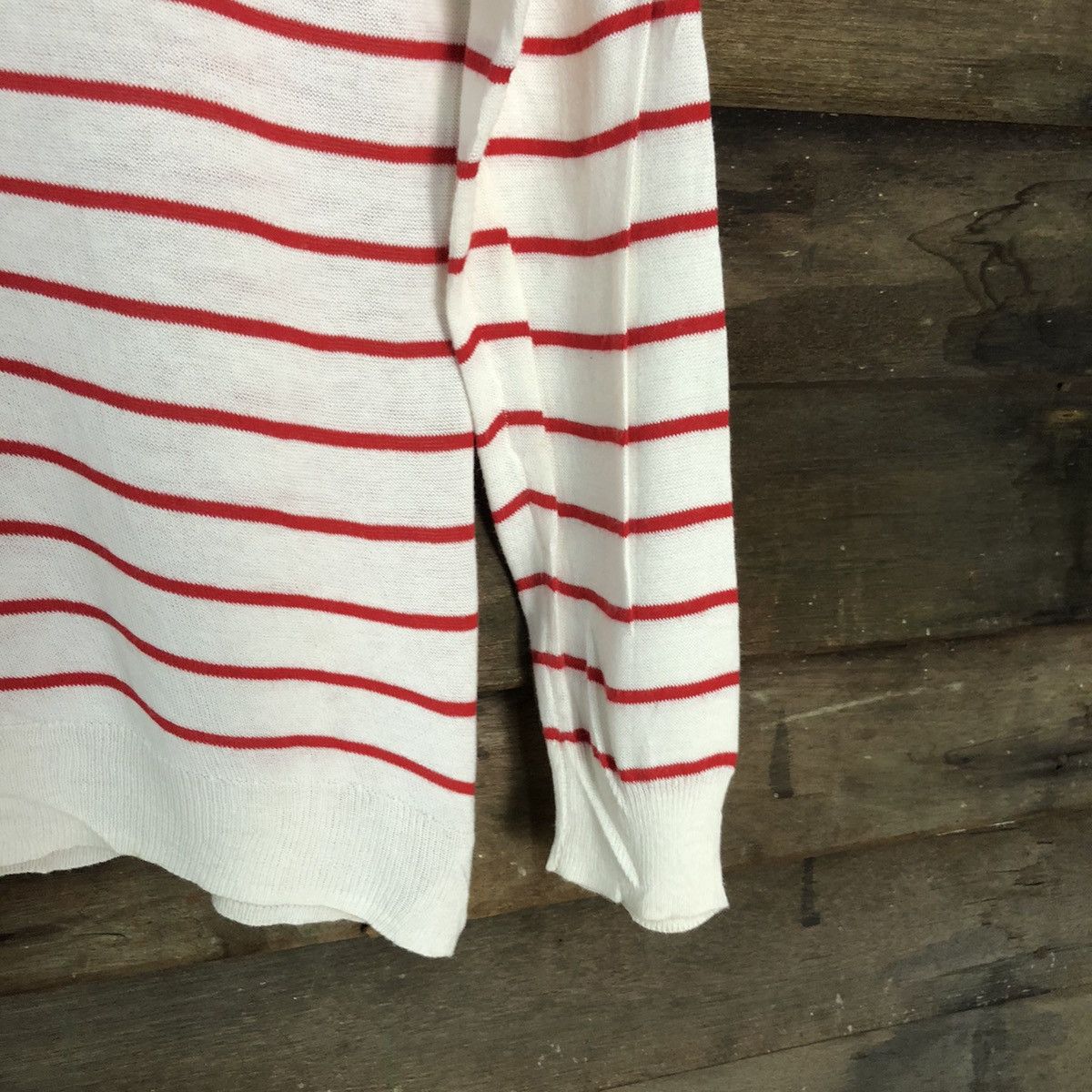 Homespun Knitwear Afternoontea Wardrobe Stripe Patterned Cardigans #7302 Size S / US 4 / IT 40 - 10 Thumbnail