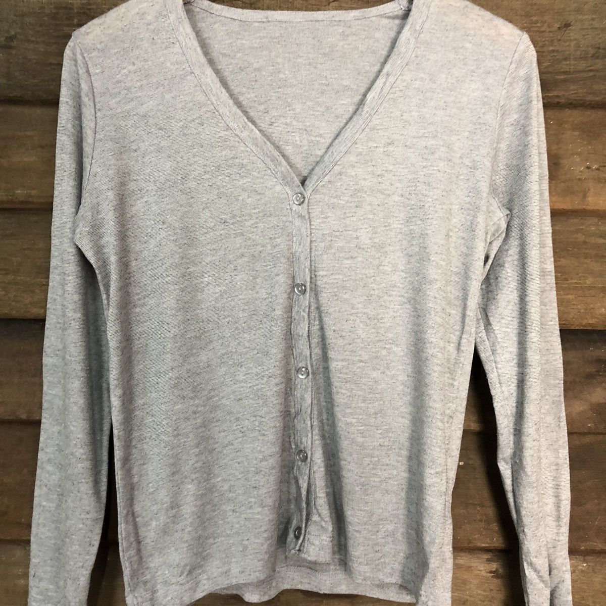 Homespun Knitwear Japanese Brand Grey Cardigan Knitwear vintage #7297 Size S / US 4 / IT 40 - 5 Thumbnail