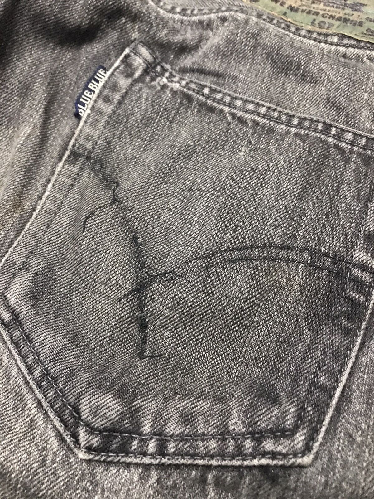 Blue Blue Japan Vintage Blue Blue Japan x Iron Heart x HR Market Denim Jeans Size US 32 / EU 48 - 15 Thumbnail