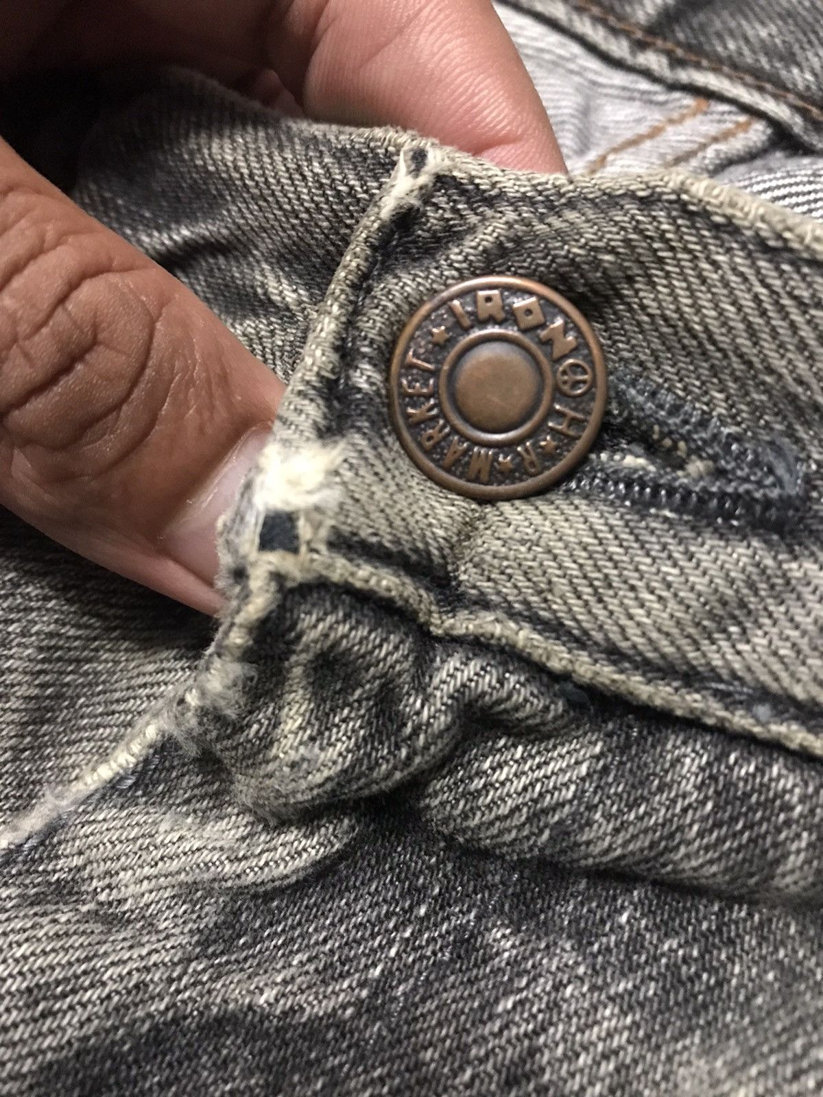 Blue Blue Japan Vintage Blue Blue Japan x Iron Heart x HR Market Denim Jeans Size US 32 / EU 48 - 4 Thumbnail