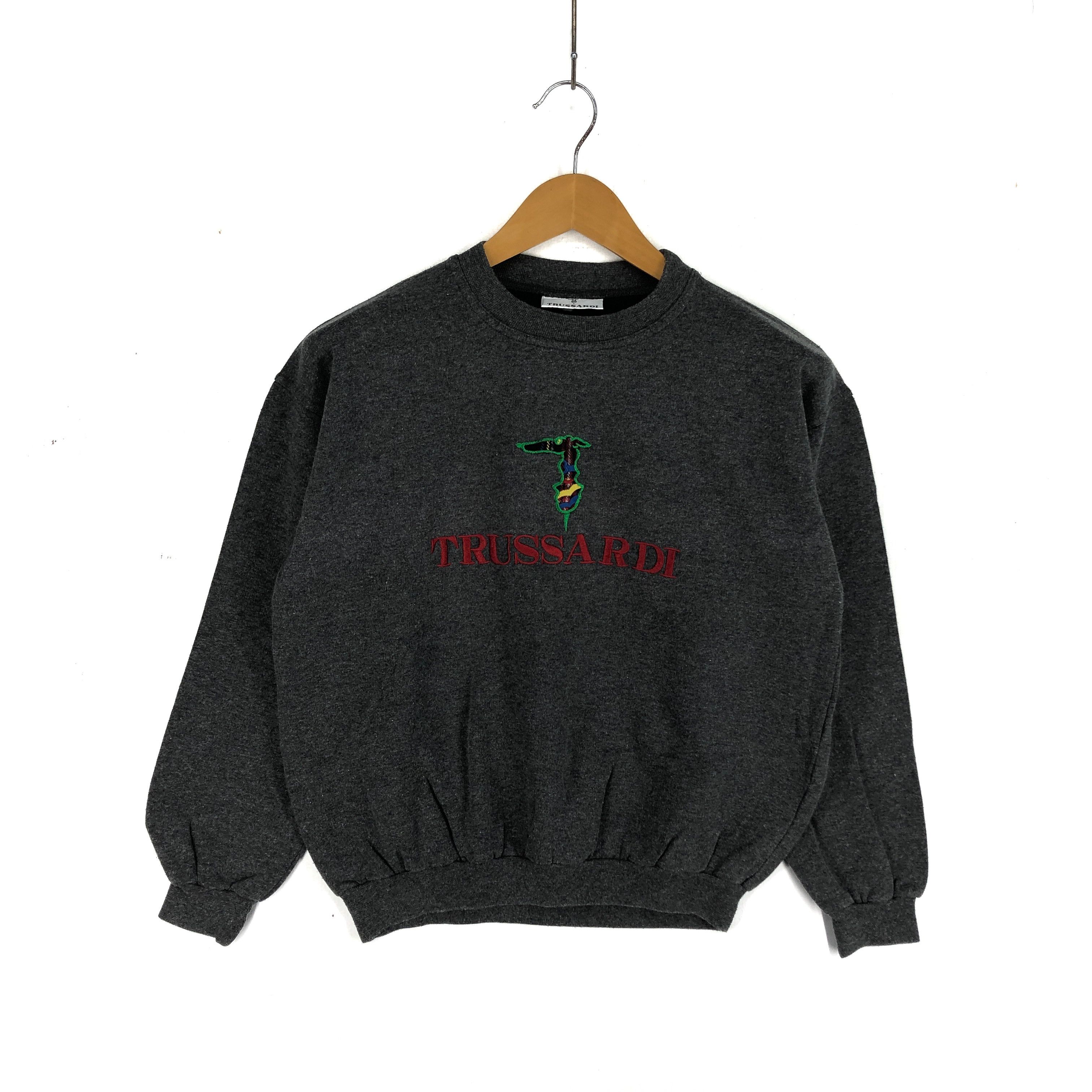 Trussardi TRUSSARDI Crew Neck Sweatshirt #2234-77 Size US S / EU 44-46 / 1 - 1 Thumbnail