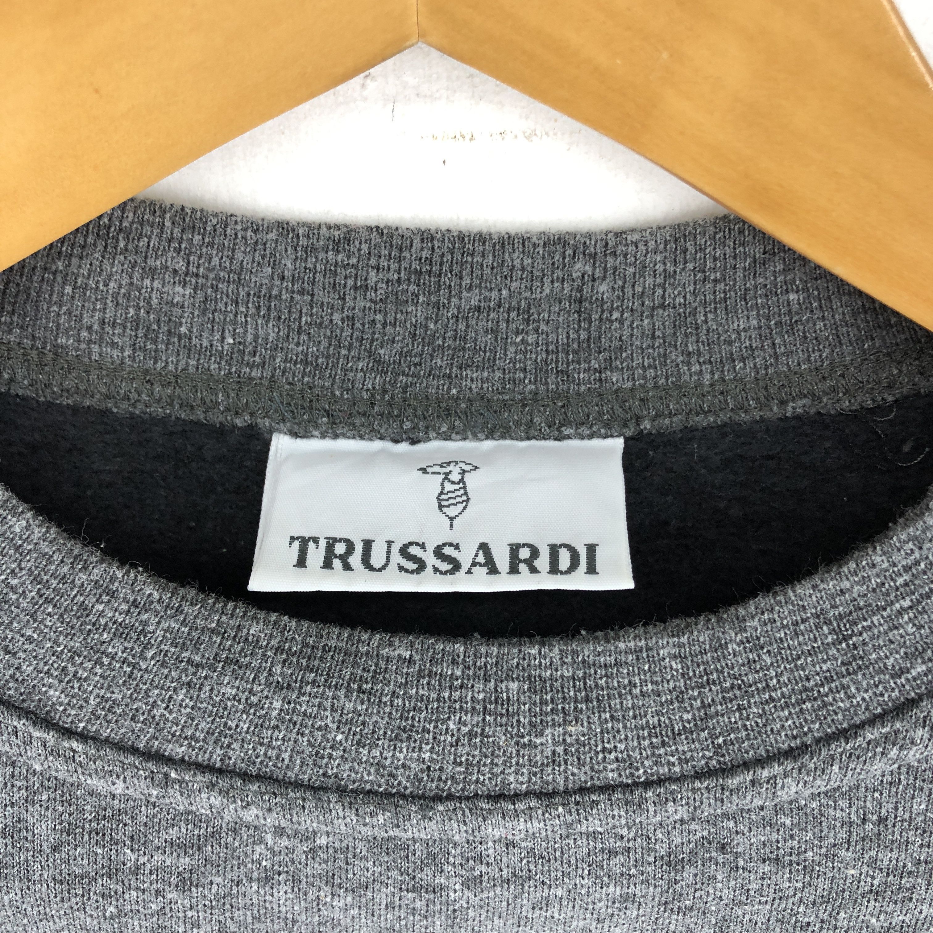 Trussardi TRUSSARDI Crew Neck Sweatshirt #2234-77 Size US S / EU 44-46 / 1 - 3 Thumbnail
