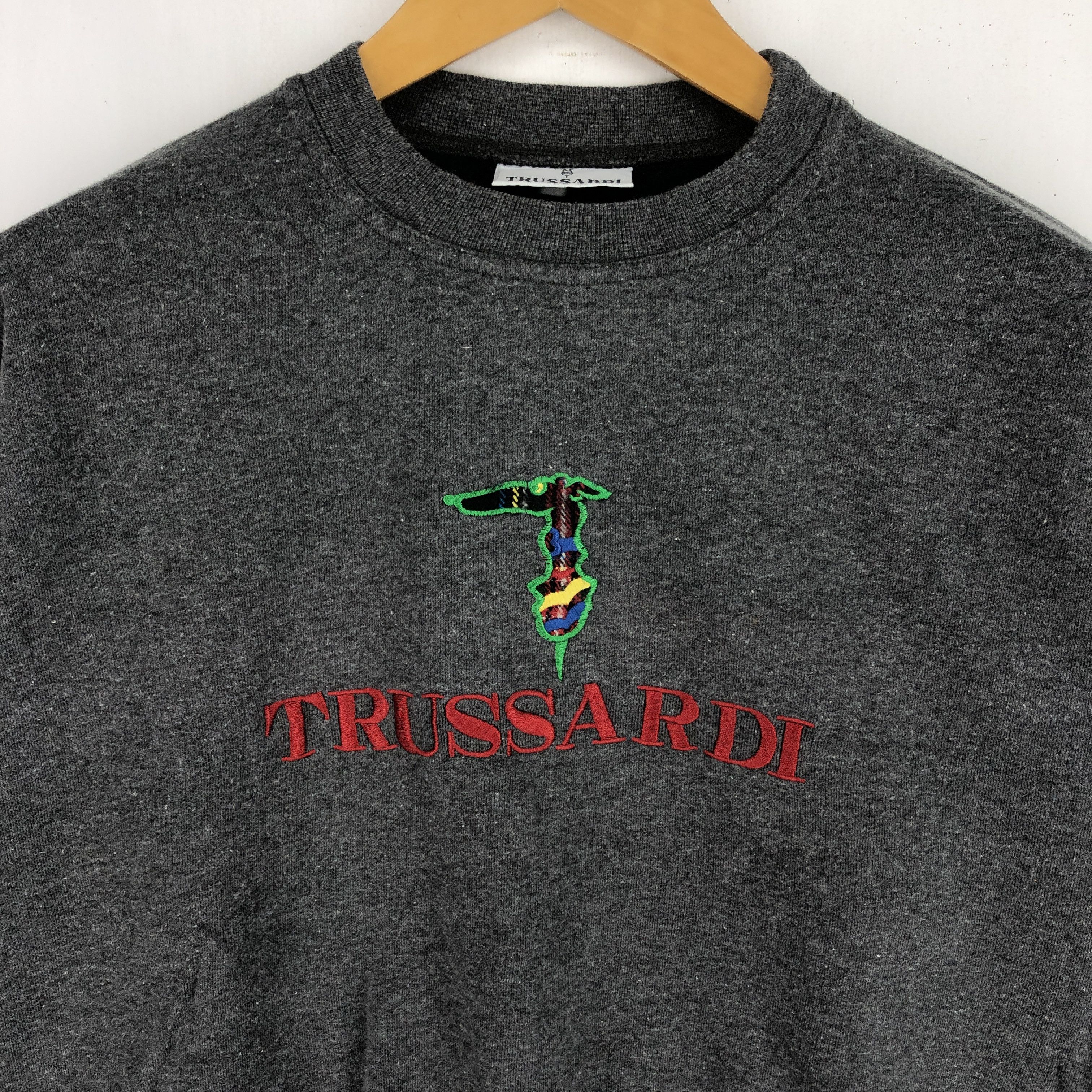 Trussardi TRUSSARDI Crew Neck Sweatshirt #2234-77 Size US S / EU 44-46 / 1 - 2 Thumbnail