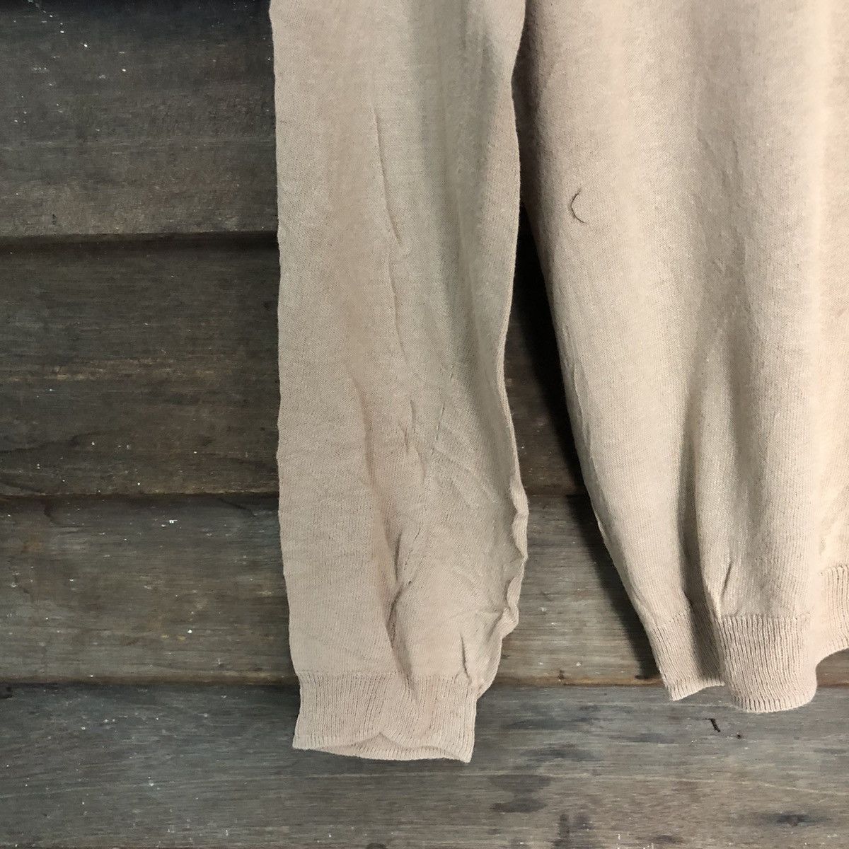 Japanese Brand Brown Cardigan knitwear vintage #7224