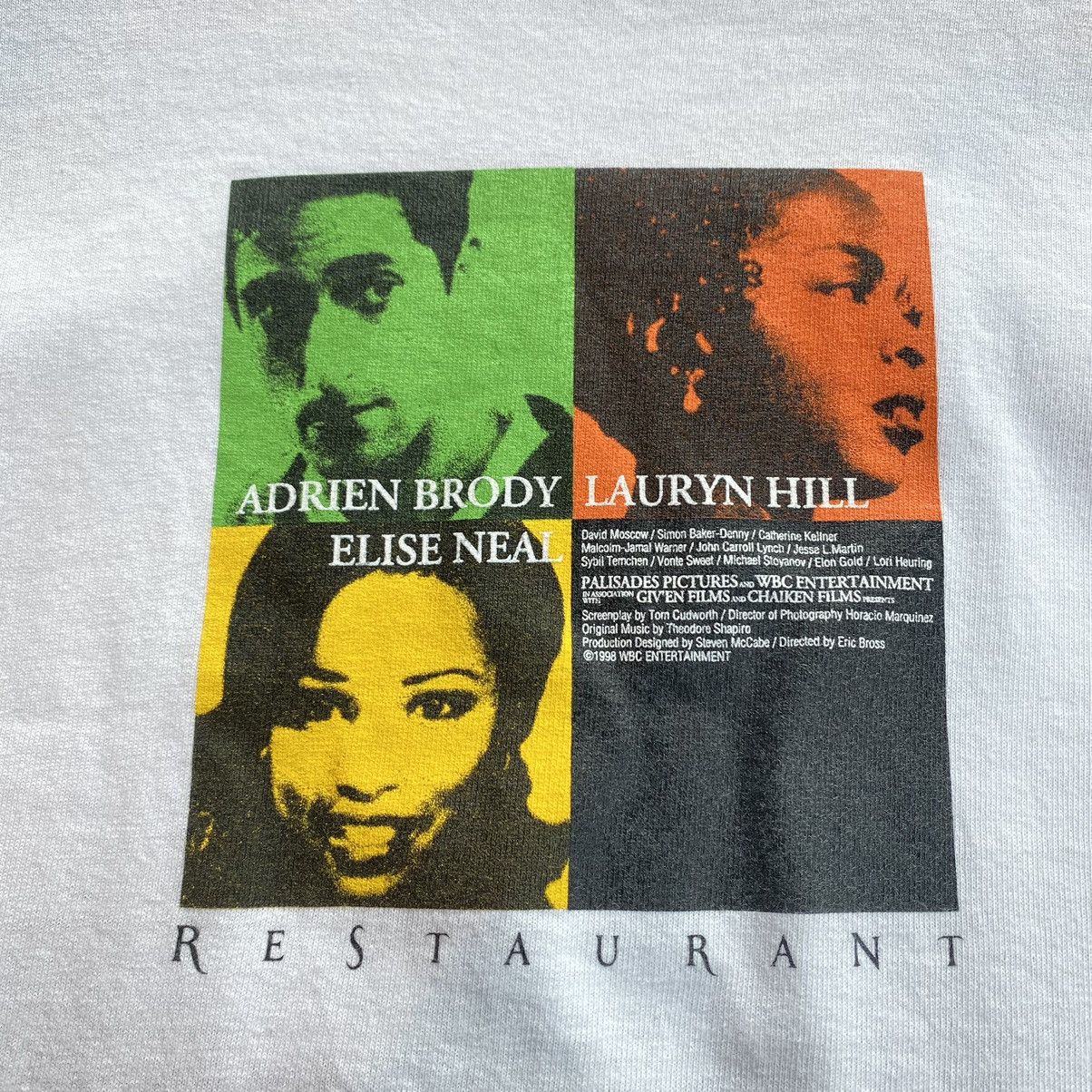 Vintage Vintage 98 Lauryn Hill Adrien Brody Restaurant Movie Tee Size US M / EU 48-50 / 2 - 1 Thumbnail