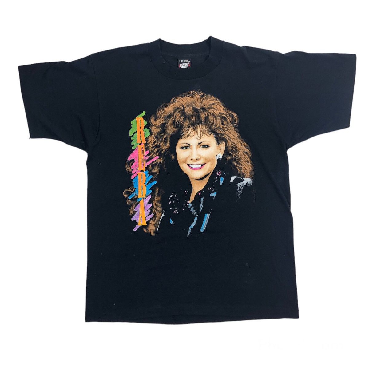 Vintage Vintage 90s Reba Country Music Single Stitch T-Shirt Size US S / EU 44-46 / 1 - 1 Thumbnail