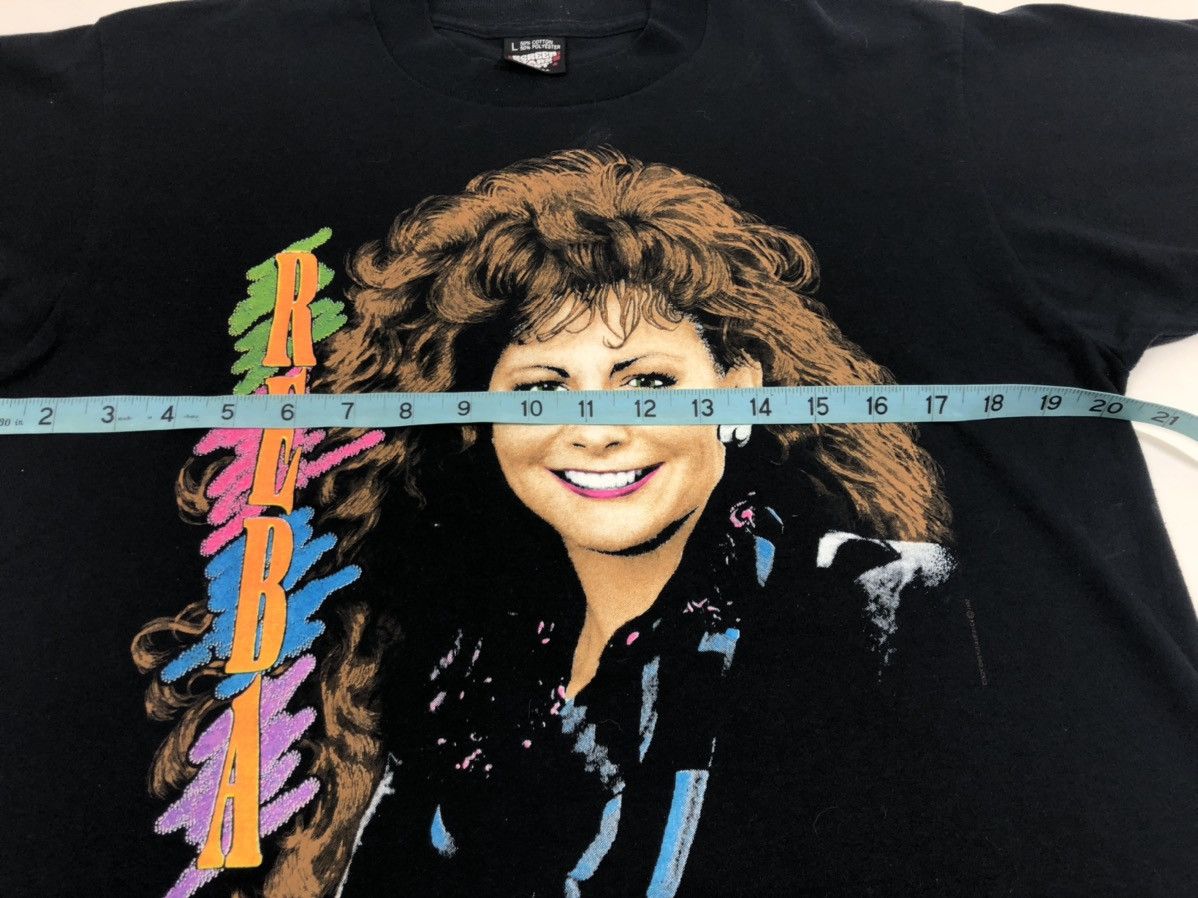 Vintage Vintage 90s Reba Country Music Single Stitch T-Shirt Size US S / EU 44-46 / 1 - 8 Thumbnail