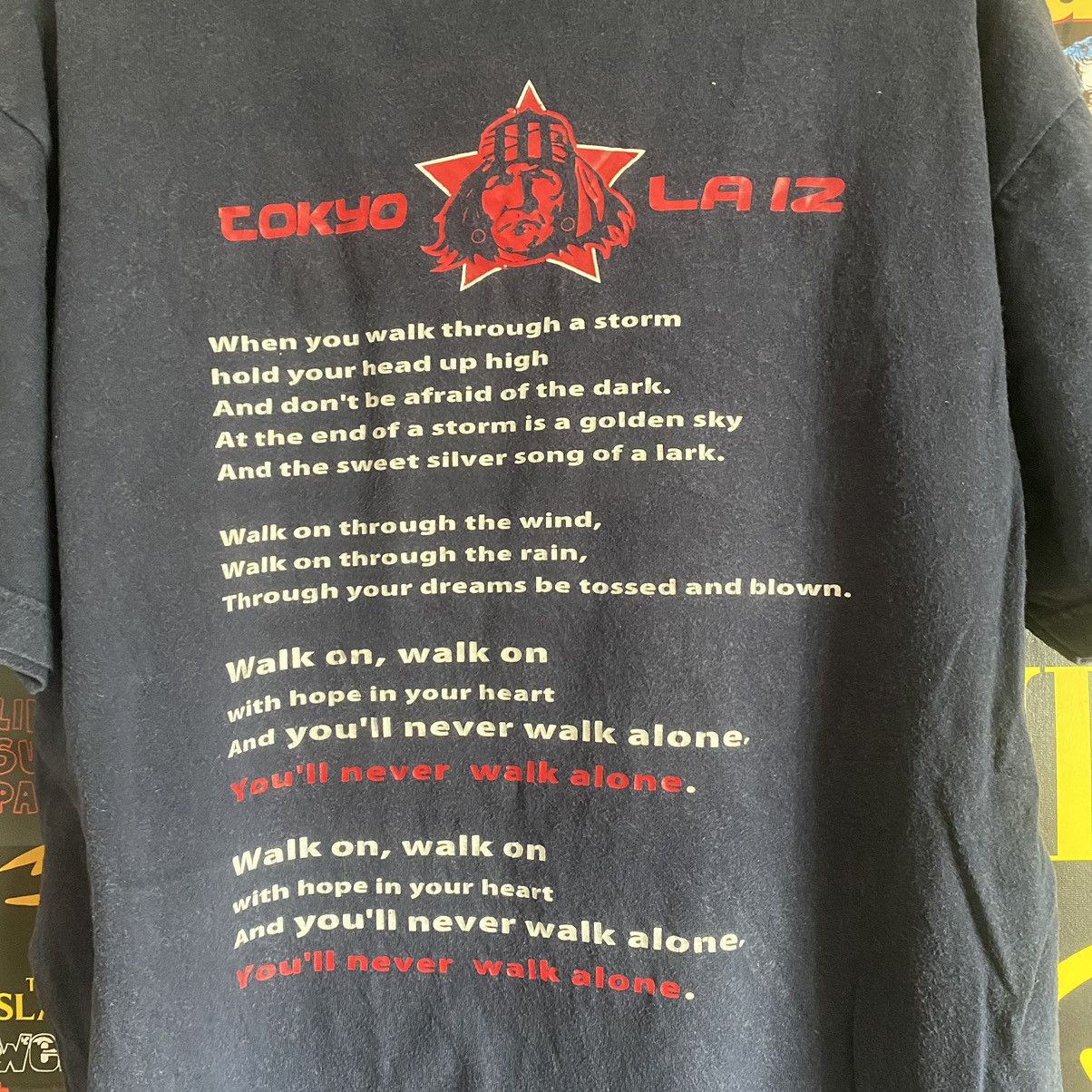 Band Tees Vintage Rolling Stone LA12 Tokyo with YNWA Lyric on Back Size US M / EU 48-50 / 2 - 5 Thumbnail