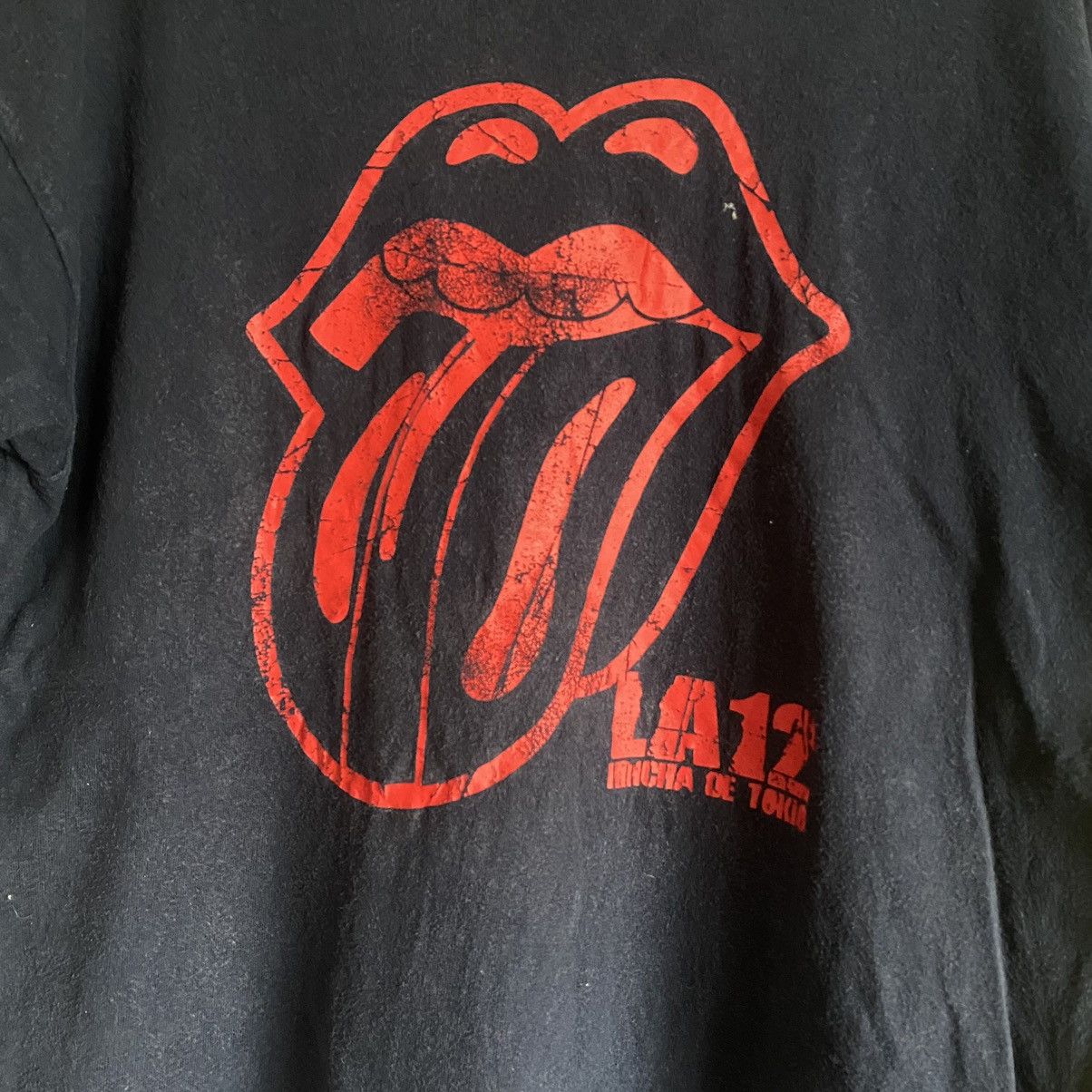 Band Tees Vintage Rolling Stone LA12 Tokyo with YNWA Lyric on Back Size US M / EU 48-50 / 2 - 3 Thumbnail
