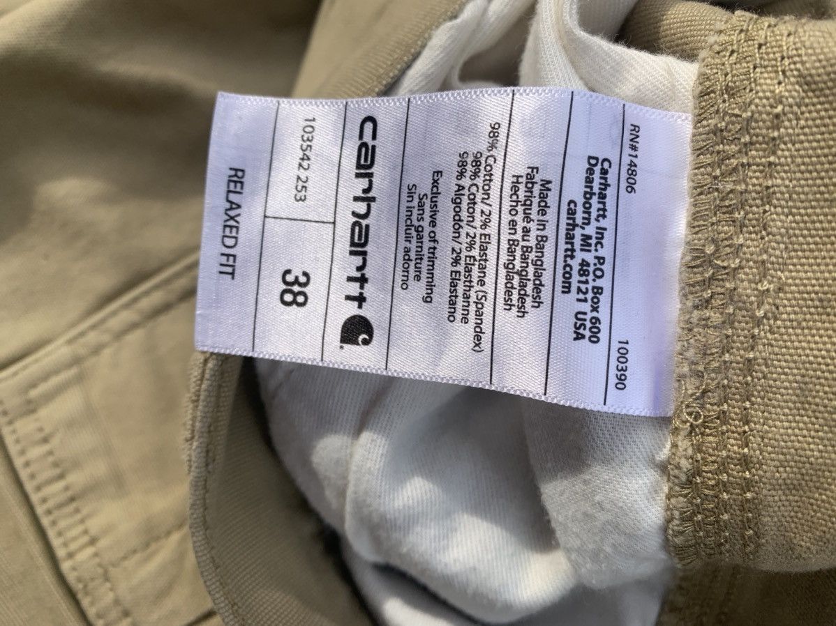 Carhartt Carharrt Cargo shorts 38x21 Size US 38 / EU 54 - 9 Thumbnail