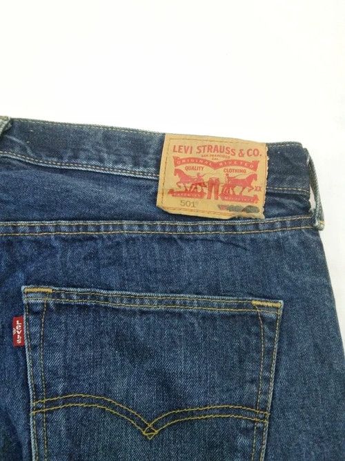Levi's Vintage Levi's 501 Straight Leg Jeans 36x30 Size US 36 / EU 52 - 3 Thumbnail