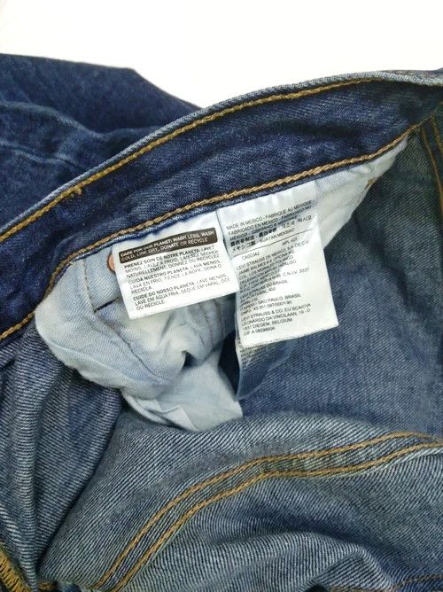 Levi's Vintage Levi's 501 Straight Leg Jeans 36x30 Size US 36 / EU 52 - 7 Thumbnail