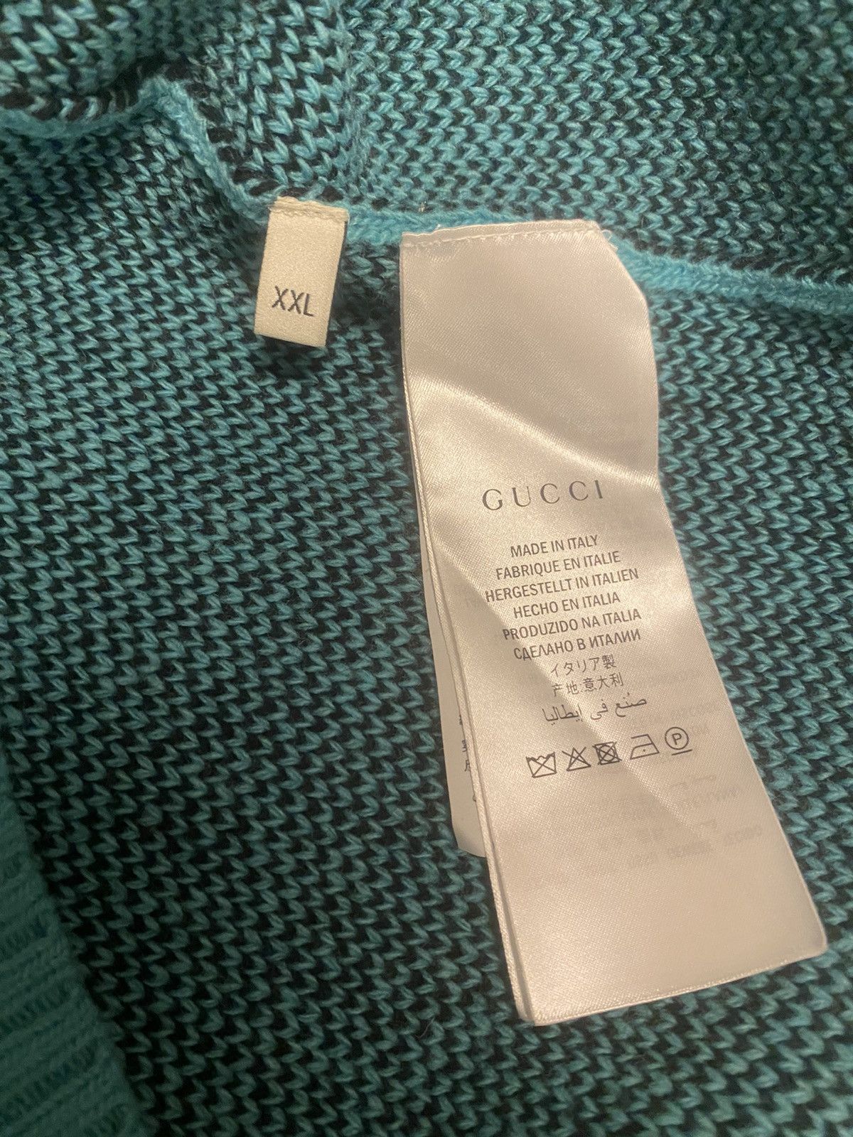 Gucci Gucci ‘Guccy’ Tiger Sweater Size US XL / EU 56 / 4 - 9 Thumbnail