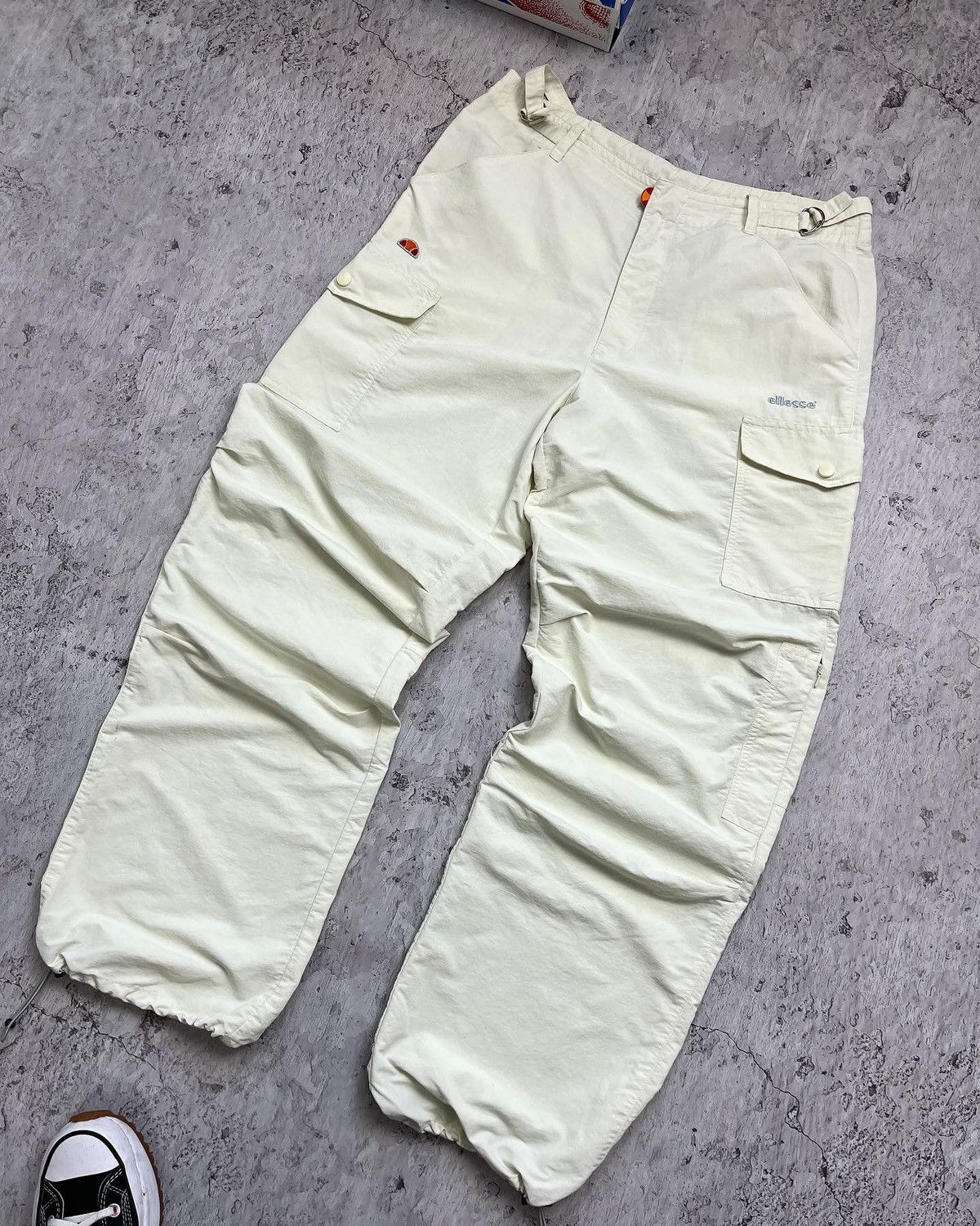 Ellesse Vintage Man’s Ellesse Track Casual Nylon Pants Size US 32 / EU 48 - 1 Thumbnail