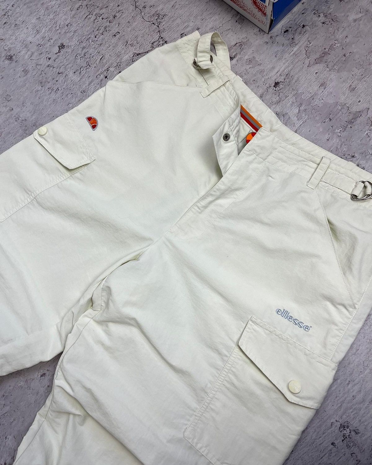 Ellesse Vintage Man’s Ellesse Track Casual Nylon Pants Size US 32 / EU 48 - 6 Thumbnail