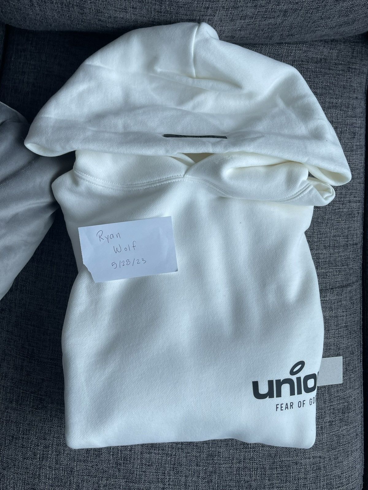 Fear Of God Union Hoodie | Grailed