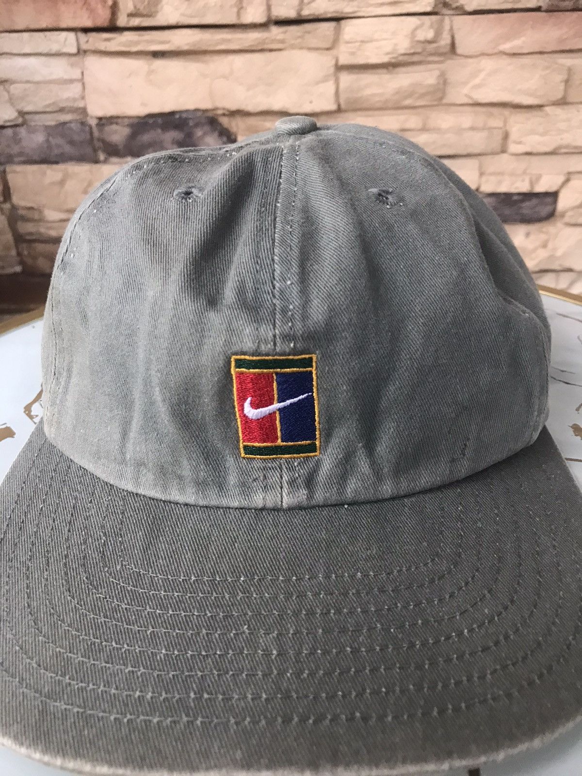 Nike Vintage 90s Nike Court Cap Size ONE SIZE - 6 Thumbnail