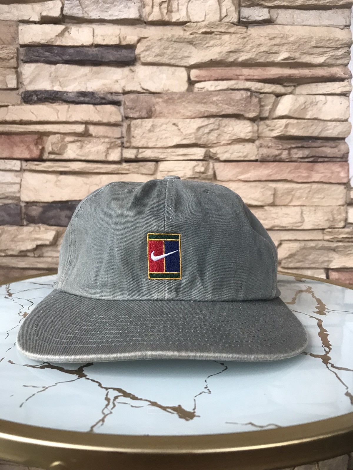 Nike Vintage 90s Nike Court Cap Size ONE SIZE - 1 Thumbnail