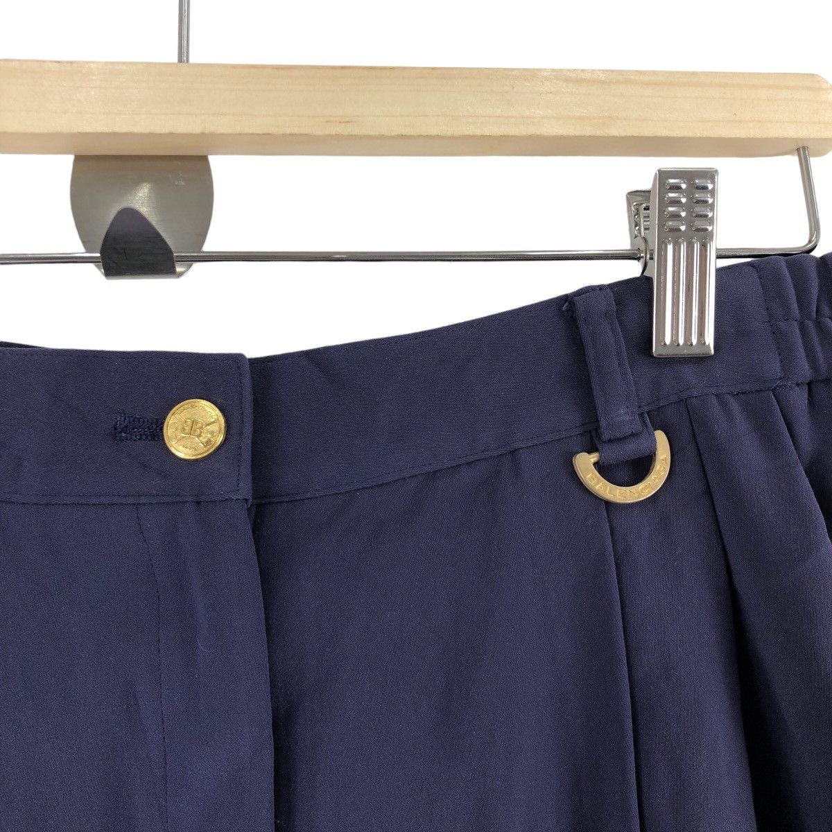 Balenciaga Vintage BALENCIAGA Paris Pants Trousers Wool Navy Colour Size US 30 / EU 46 - 3 Thumbnail