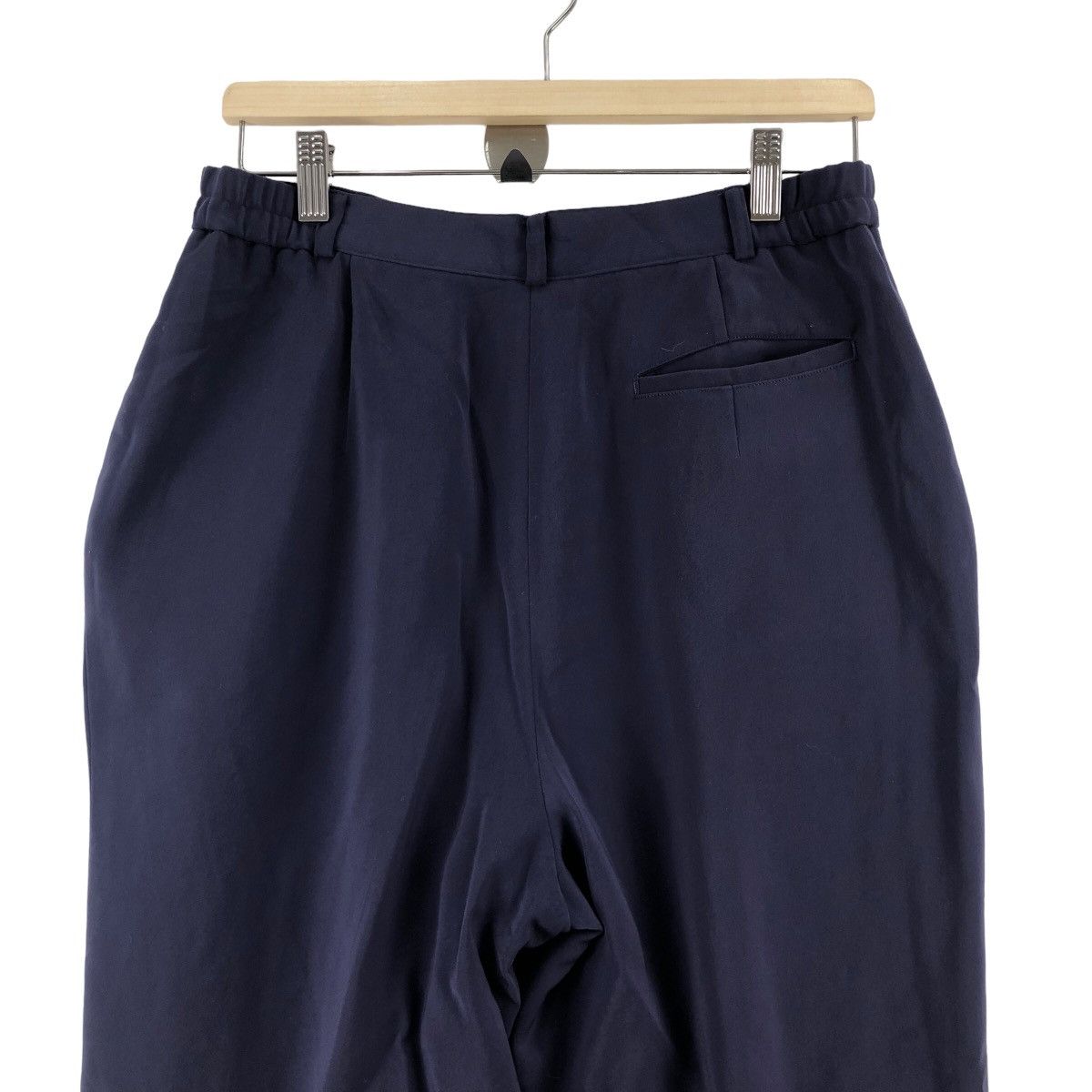 Balenciaga Vintage BALENCIAGA Paris Pants Trousers Wool Navy Colour Size US 30 / EU 46 - 5 Thumbnail