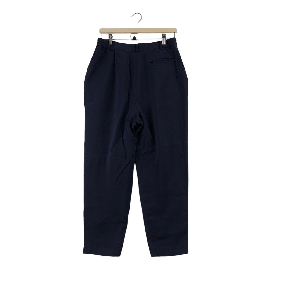 Balenciaga Vintage BALENCIAGA Paris Pants Trousers Wool Navy Colour Size US 30 / EU 46 - 4 Thumbnail