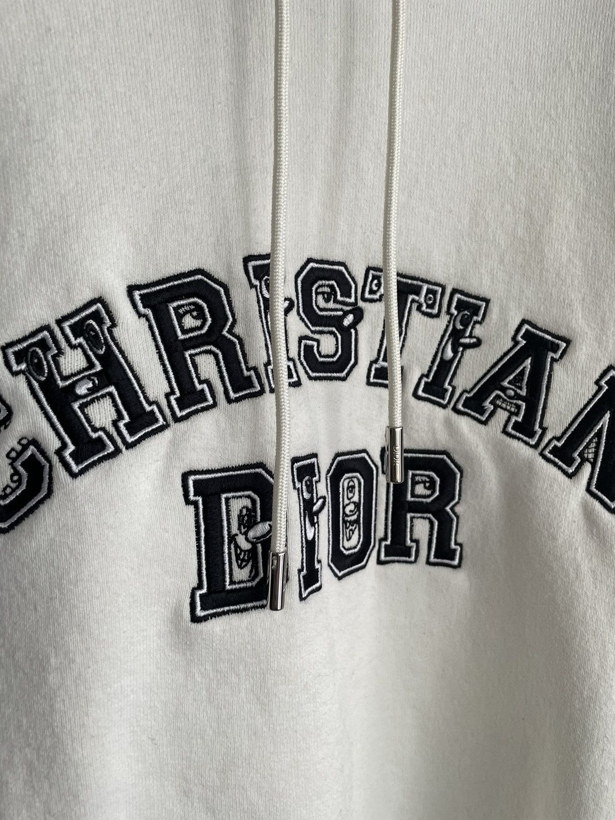 Dior Rare $2,300 Value Dior x Kenny Scharf Runway Logo Hoodie Size US XXL / EU 58 / 5 - 18 Thumbnail