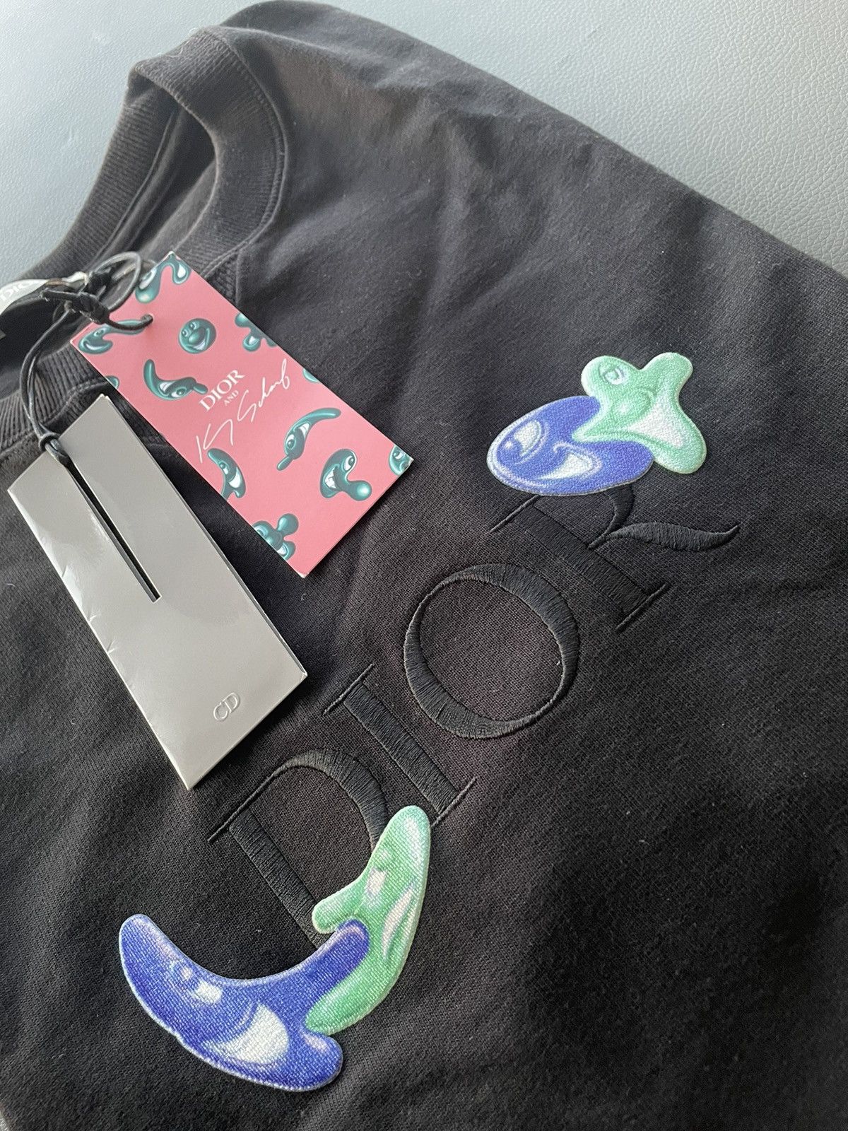 Dior Super Runway Limited Edition Dior x Kenny Scharf Logo Tee Size US L / EU 52-54 / 3 - 15 Thumbnail