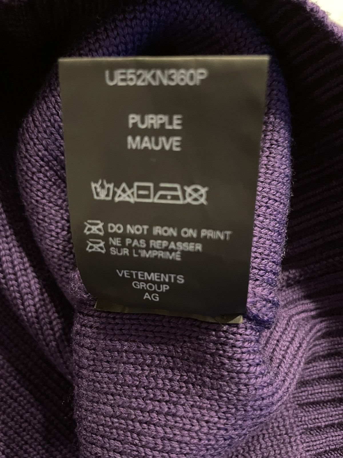 Vetements Vetements Knit Sweater (RARE) Size US L / EU 52-54 / 3 - 5 Thumbnail