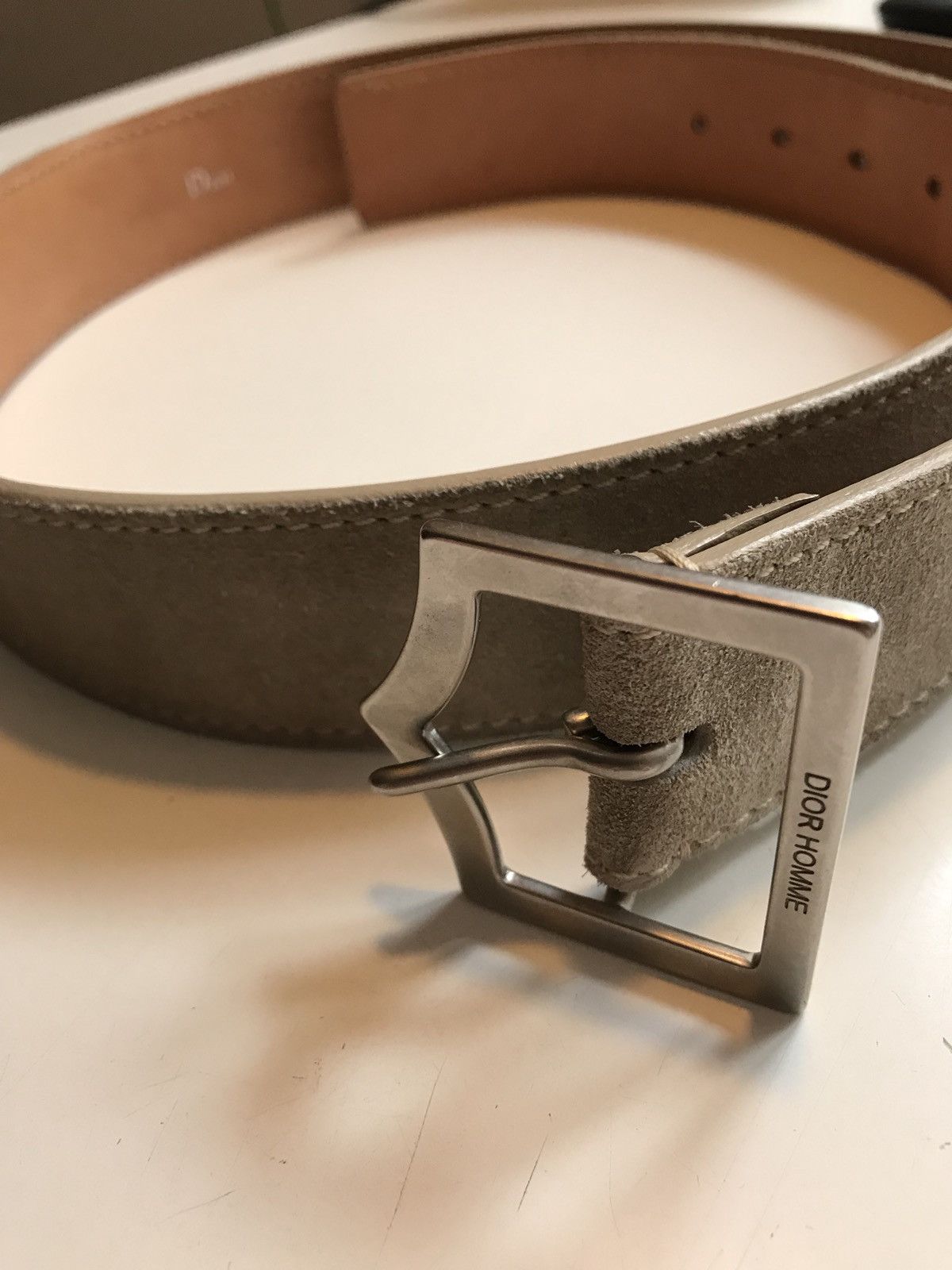 Dior Hedi Slimane D-Point Belt | Grailed