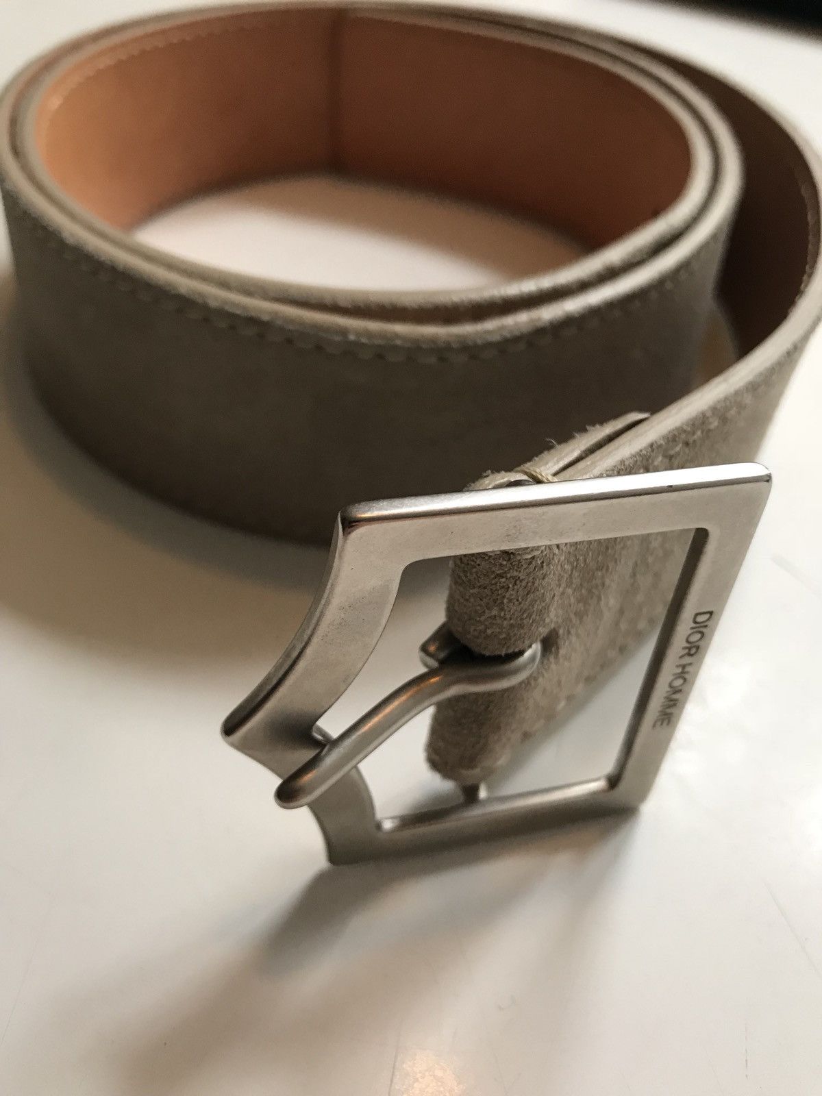 Dior Hedi Slimane D-Point Belt | Grailed