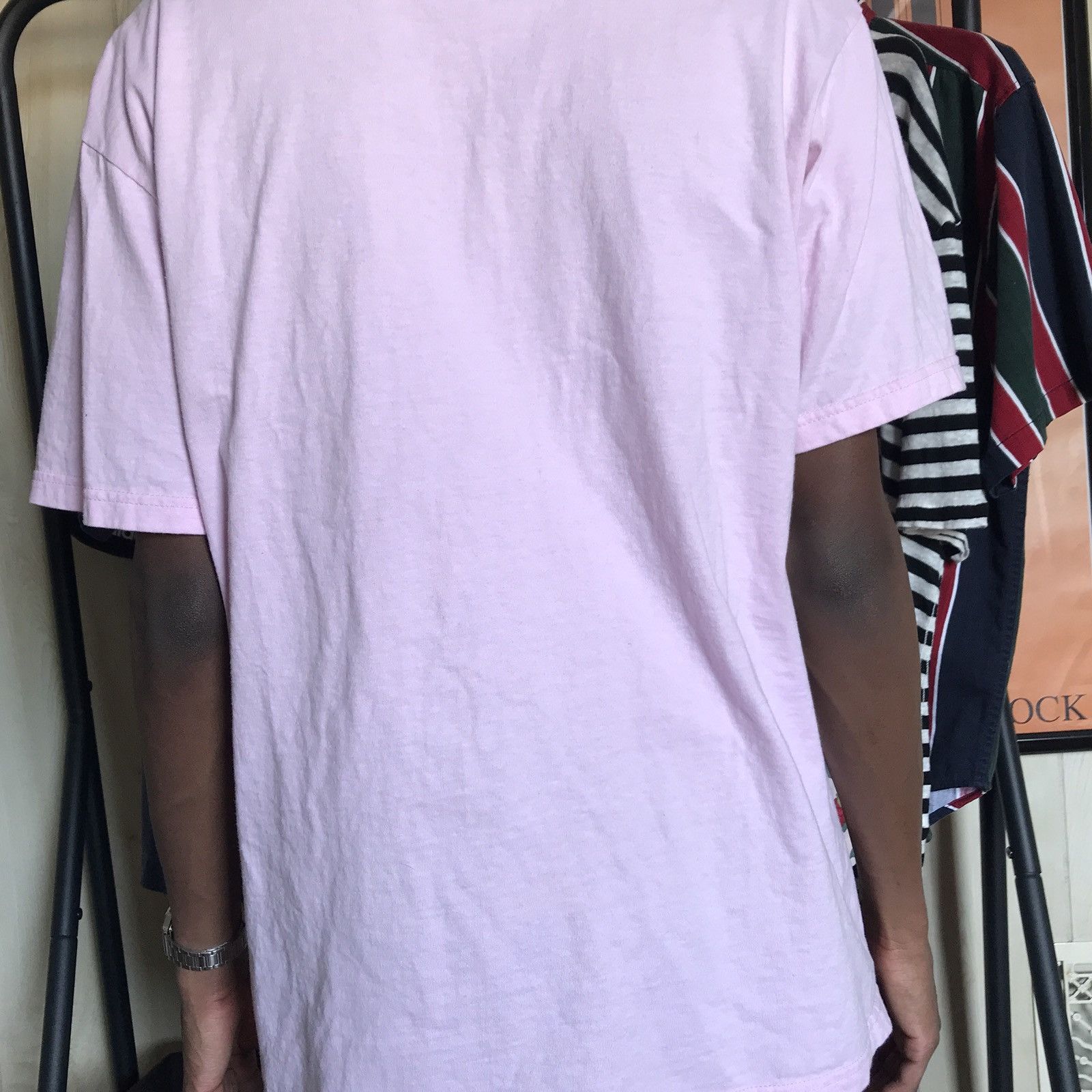 Supreme KISS T-shirt (Pink) Size US M / EU 48-50 / 2 - 2 Thumbnail