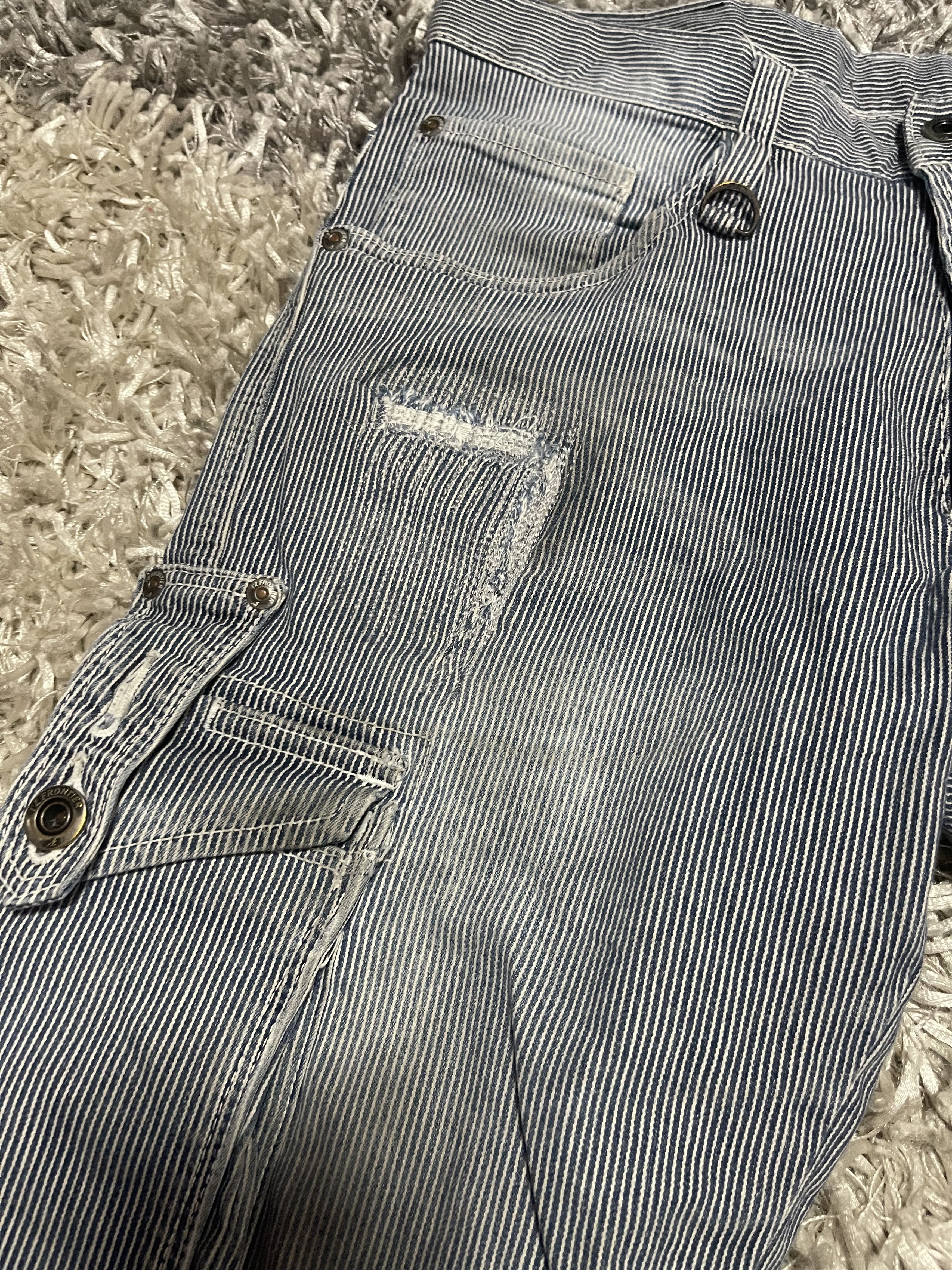 Japanese Brand I.Z FRONTIER CARGO PANTS DESTRESS JAPAN Size US 32 / EU 48 - 4 Thumbnail